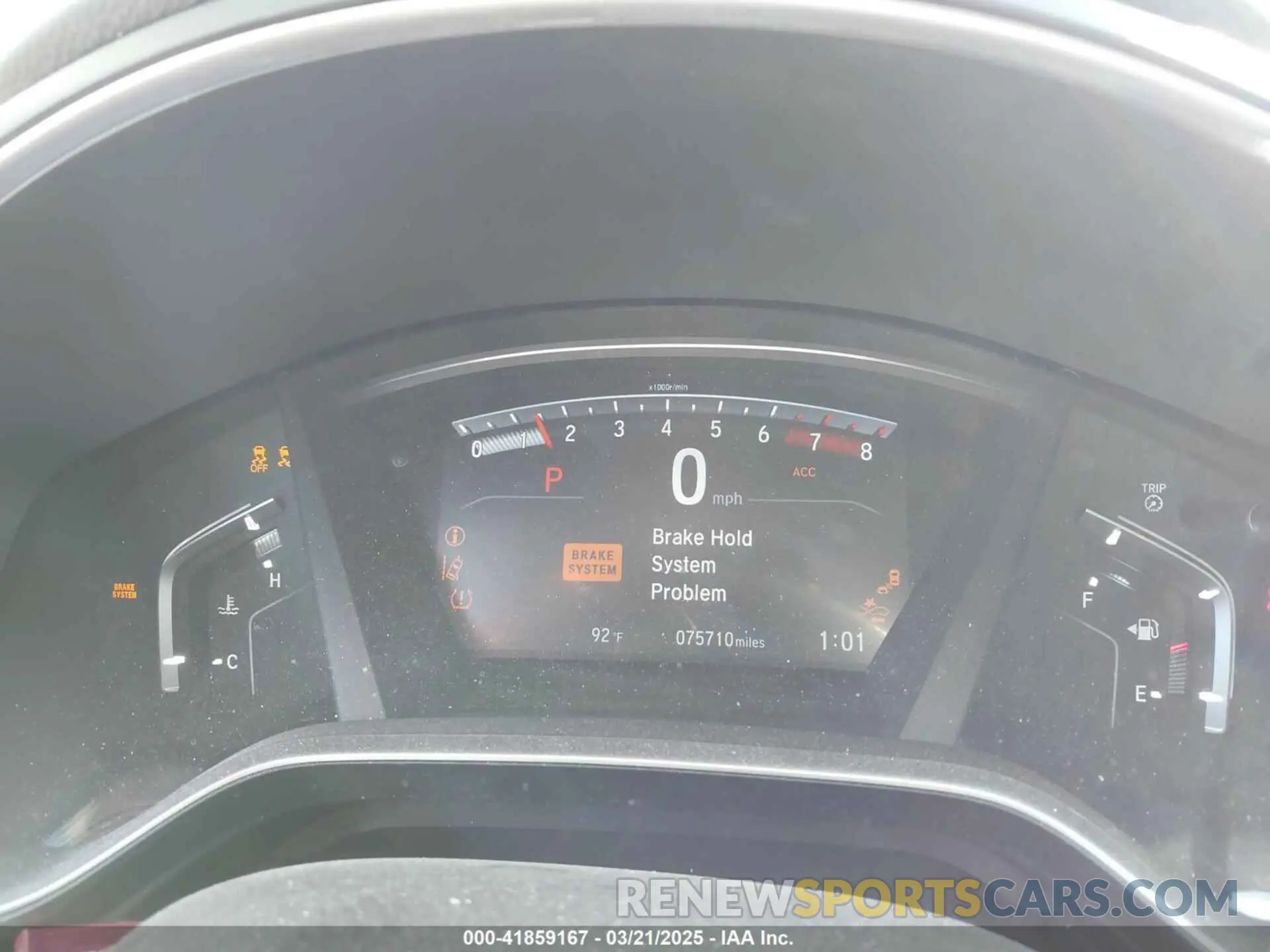 7 fotografías del automóvil dañado 7FARW2H84KE028937 HONDA CR-V 2019