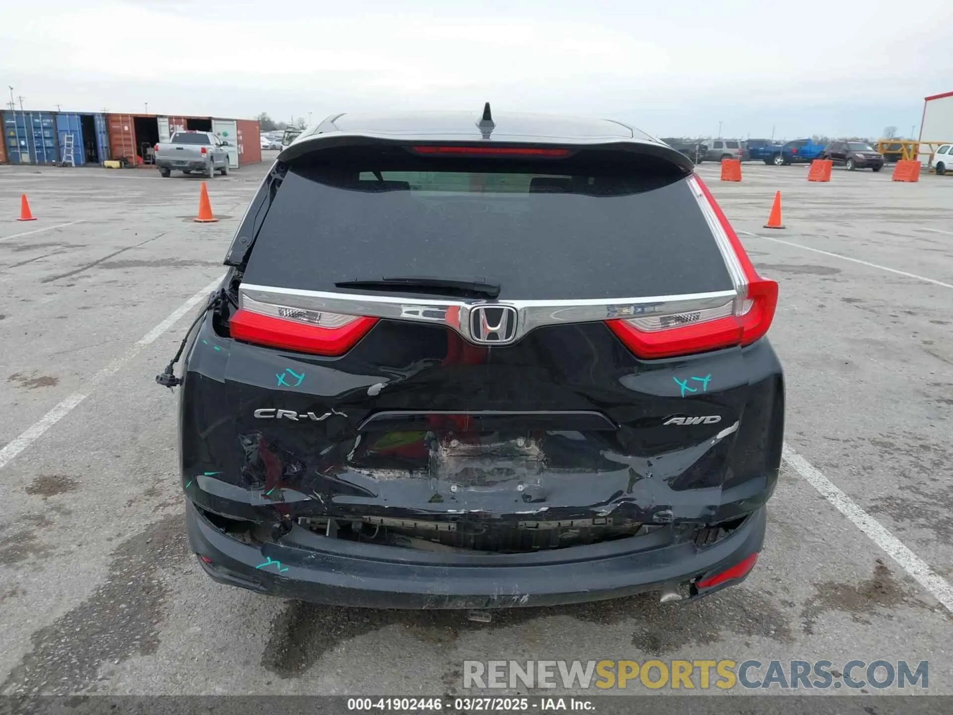 16 fotografías del automóvil dañado 7FARW2H86KE039566 HONDA CR-V 2019