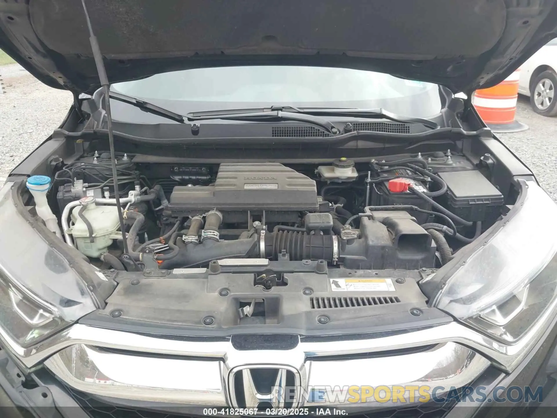 10 fotografías del automóvil dañado 7FARW2H86KE051507 HONDA CR-V 2019