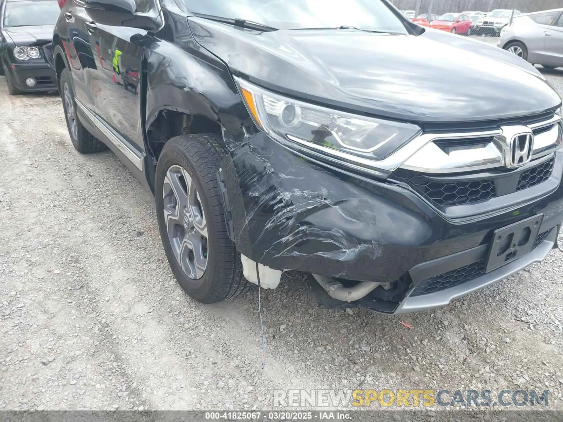 6 fotografías del automóvil dañado 7FARW2H86KE051507 HONDA CR-V 2019