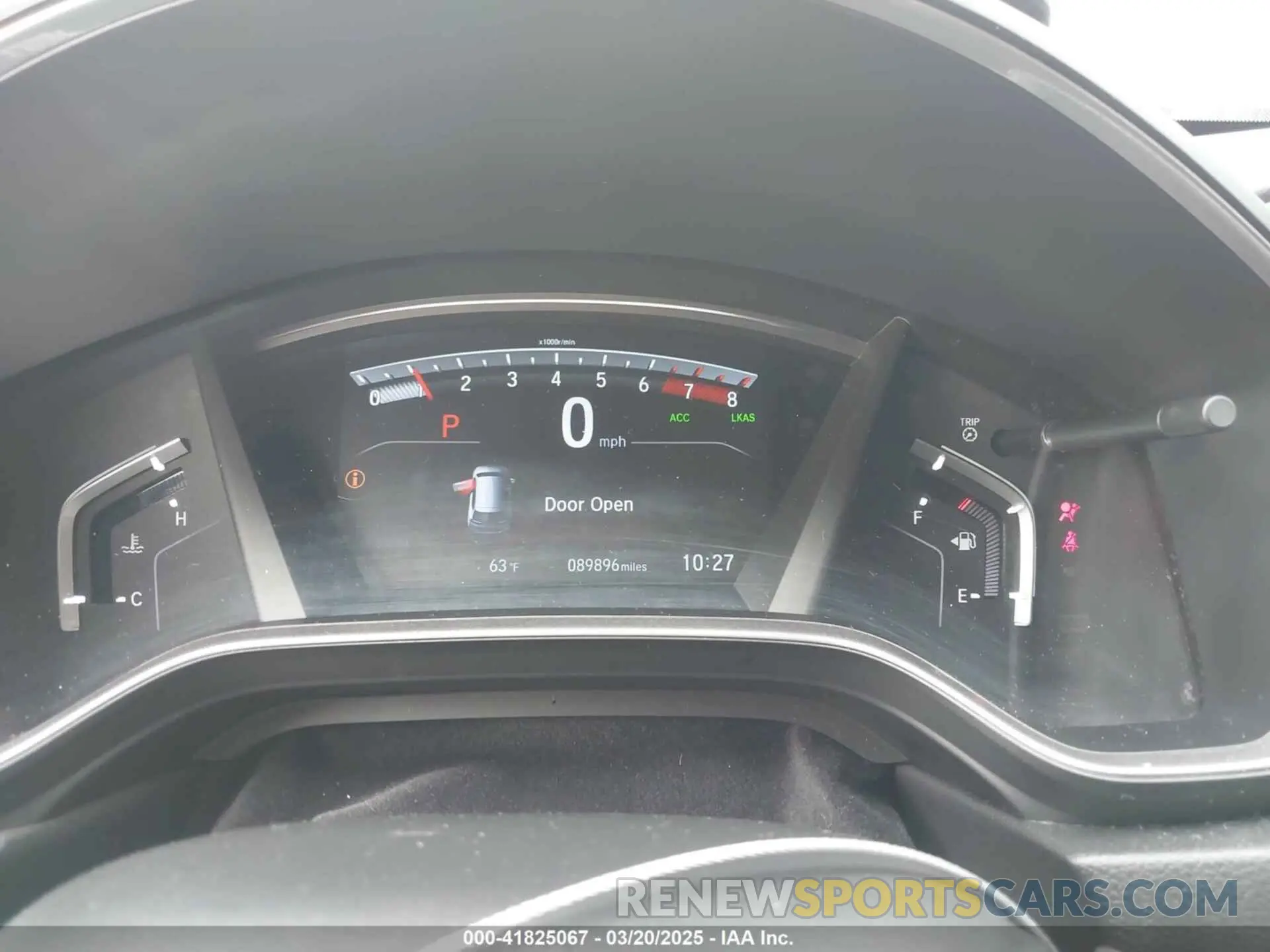 7 fotografías del automóvil dañado 7FARW2H86KE051507 HONDA CR-V 2019