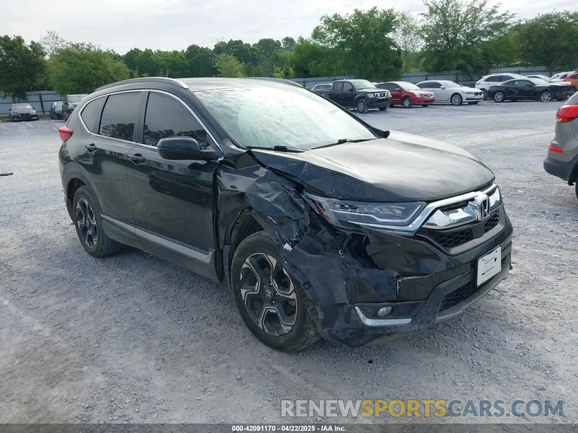 1 fotografías del automóvil dañado 7FARW2H92KE030632 HONDA CR-V 2019