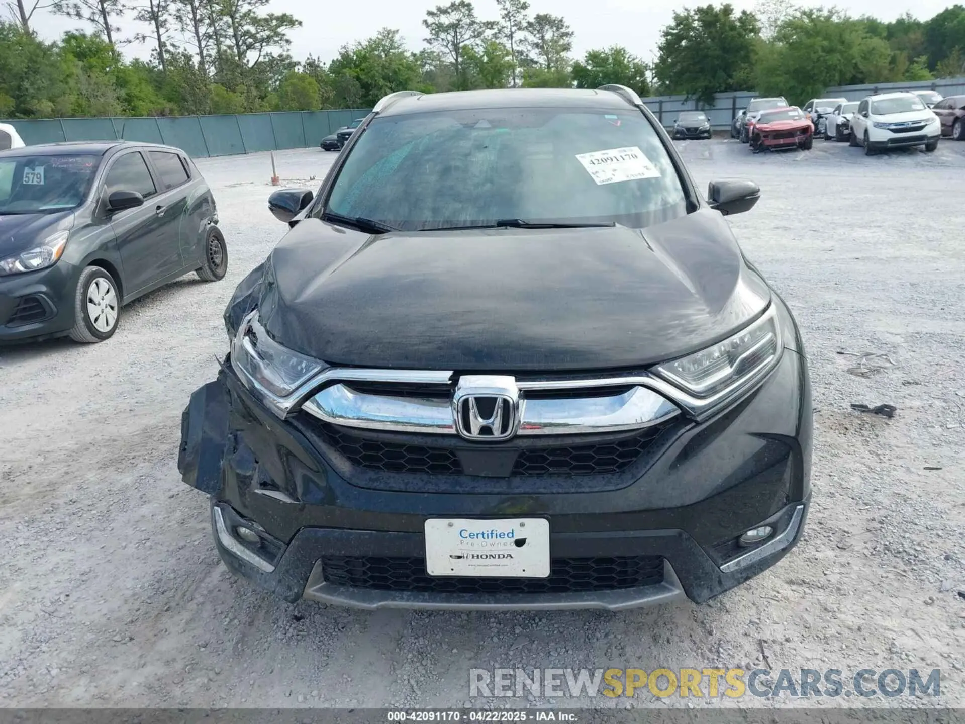 12 fotografías del automóvil dañado 7FARW2H92KE030632 HONDA CR-V 2019