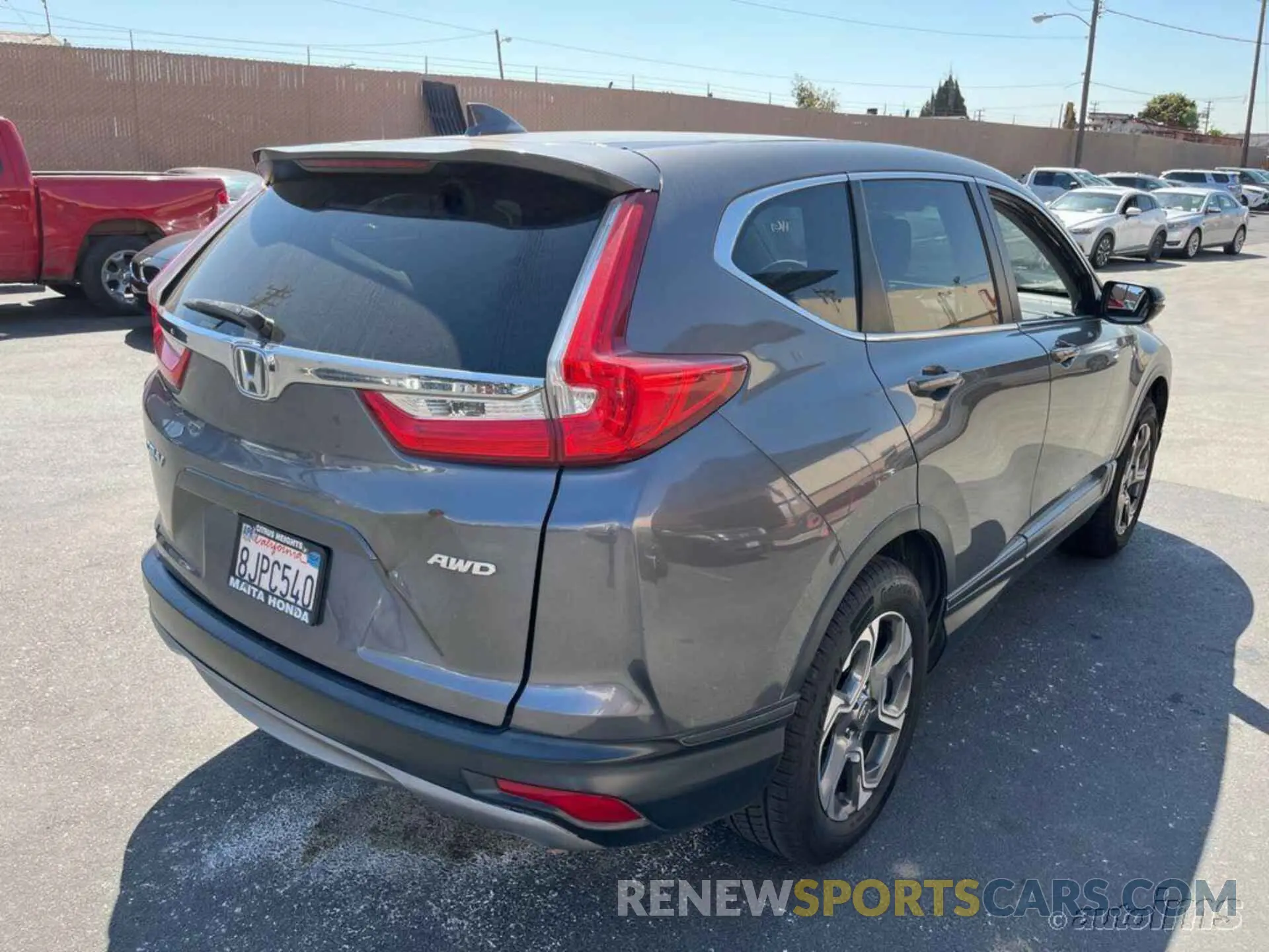 15 fotografías del automóvil dañado JHLRW2H51KX010857 HONDA CR-V 2019