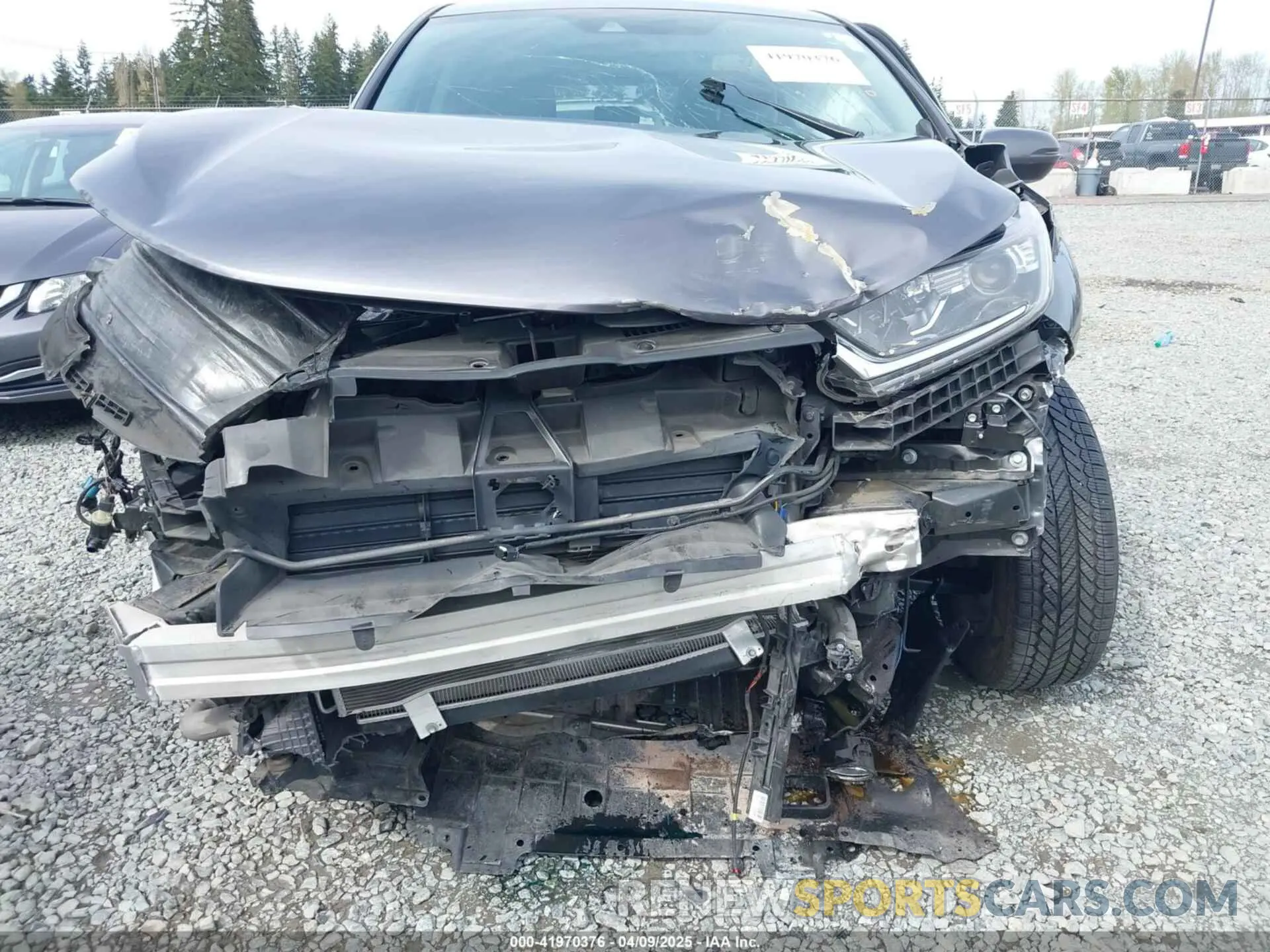 6 fotografías del automóvil dañado JHLRW2H57KX022530 HONDA CR-V 2019