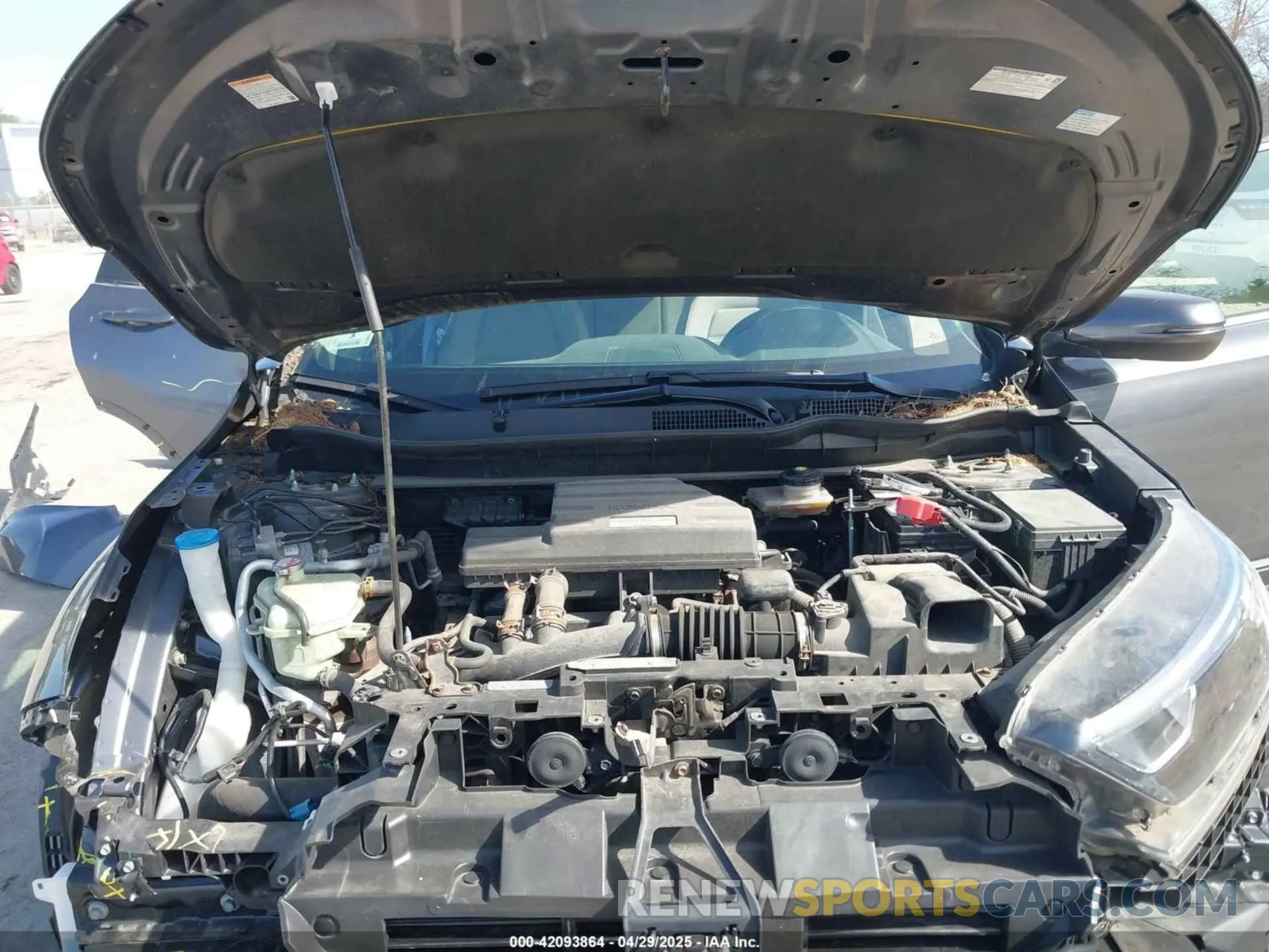 10 fotografías del automóvil dañado JHLRW2H81KX013073 HONDA CR-V 2019