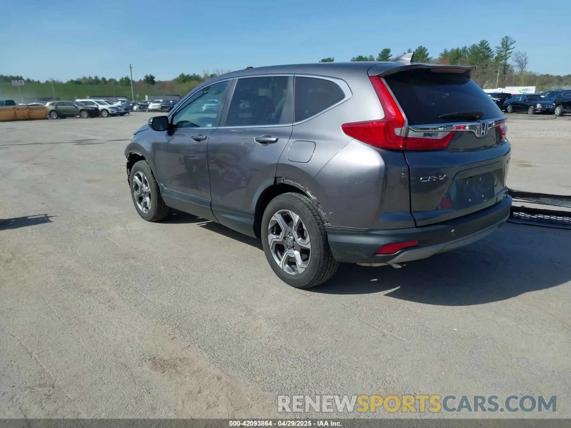 3 fotografías del automóvil dañado JHLRW2H81KX013073 HONDA CR-V 2019
