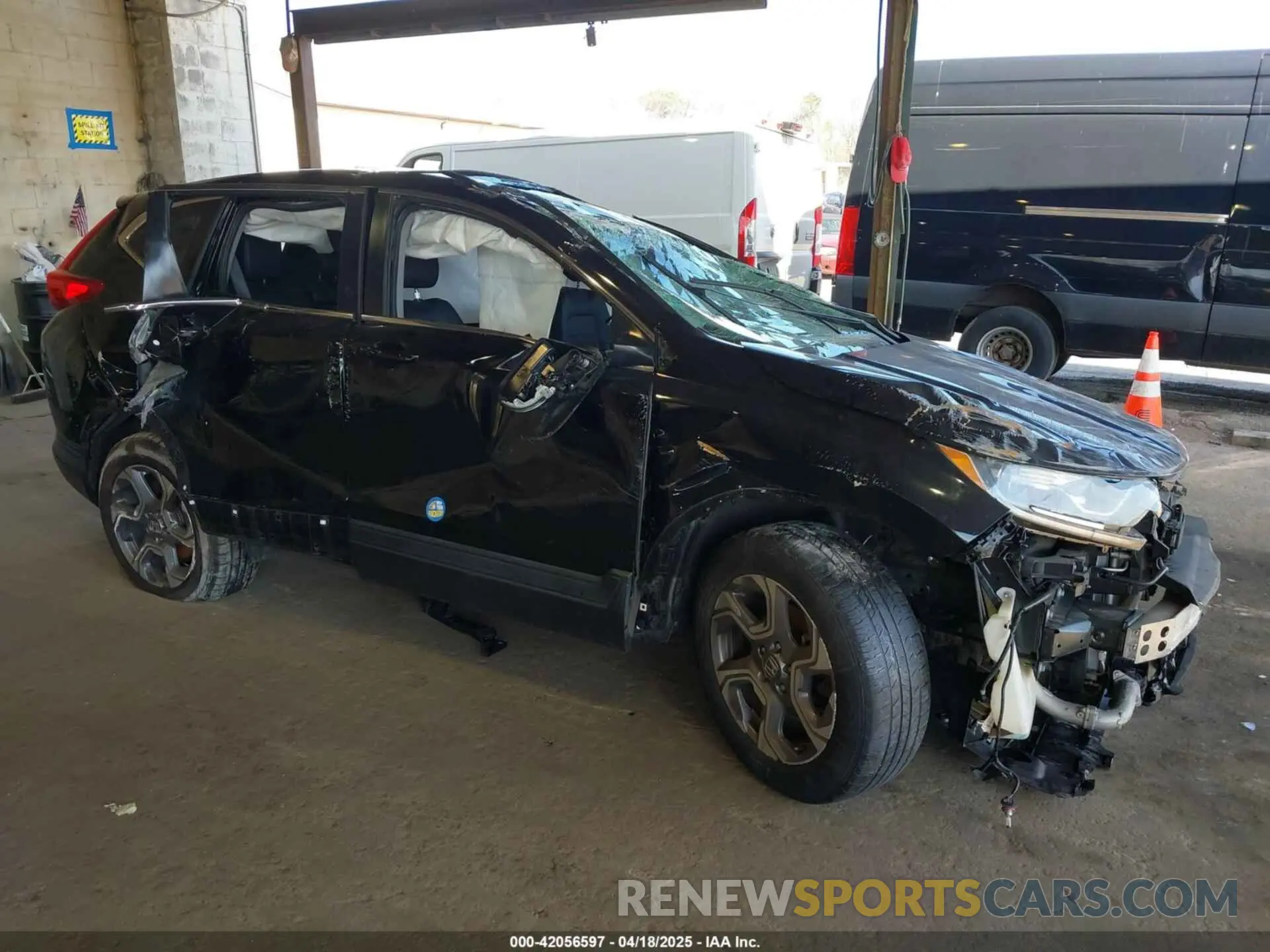 1 fotografías del automóvil dañado JHLRW2H88KX008386 HONDA CR-V 2019