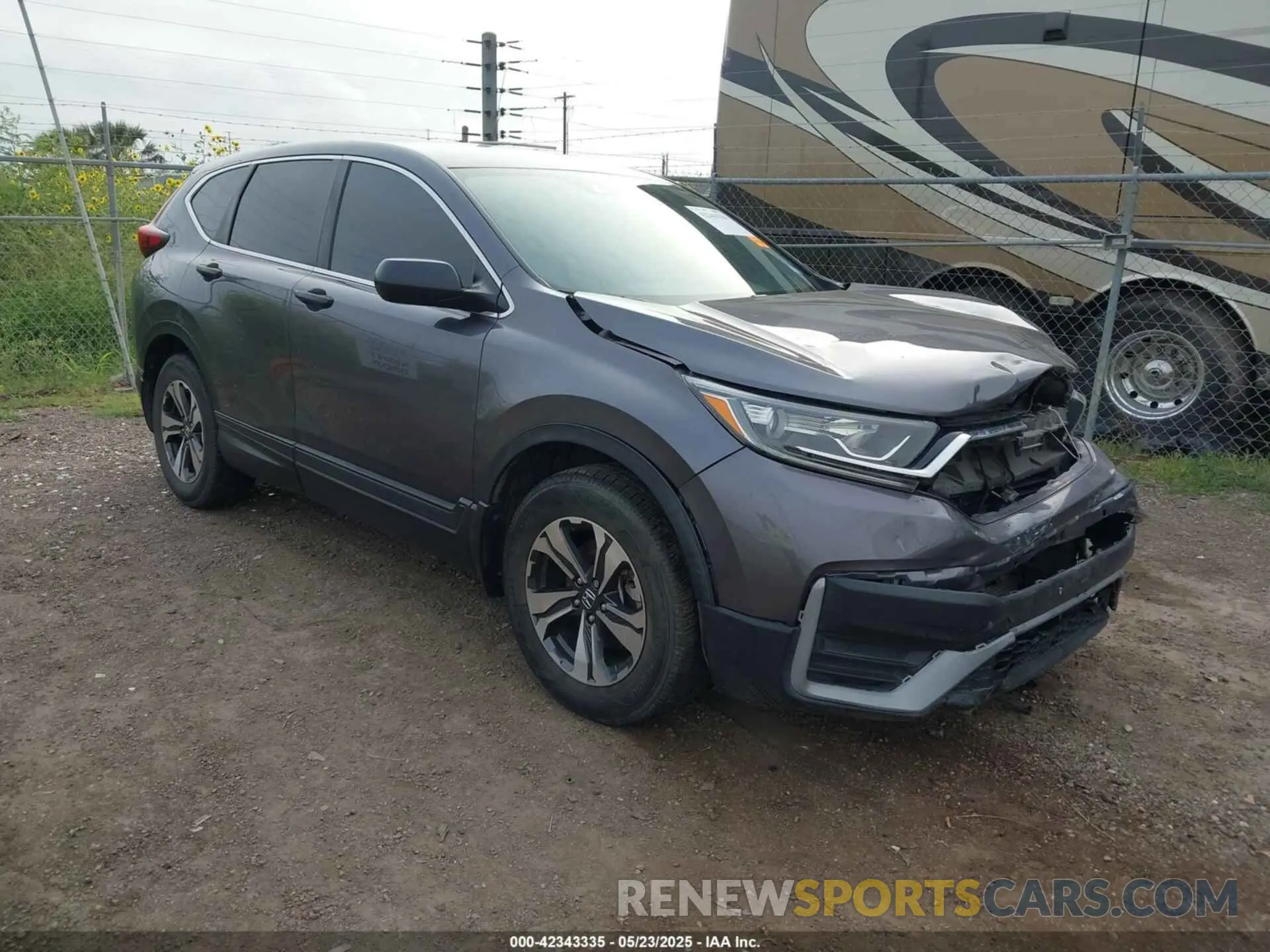 1 fotografías del automóvil dañado 2HKRW1H20LH410080 HONDA CR-V 2020