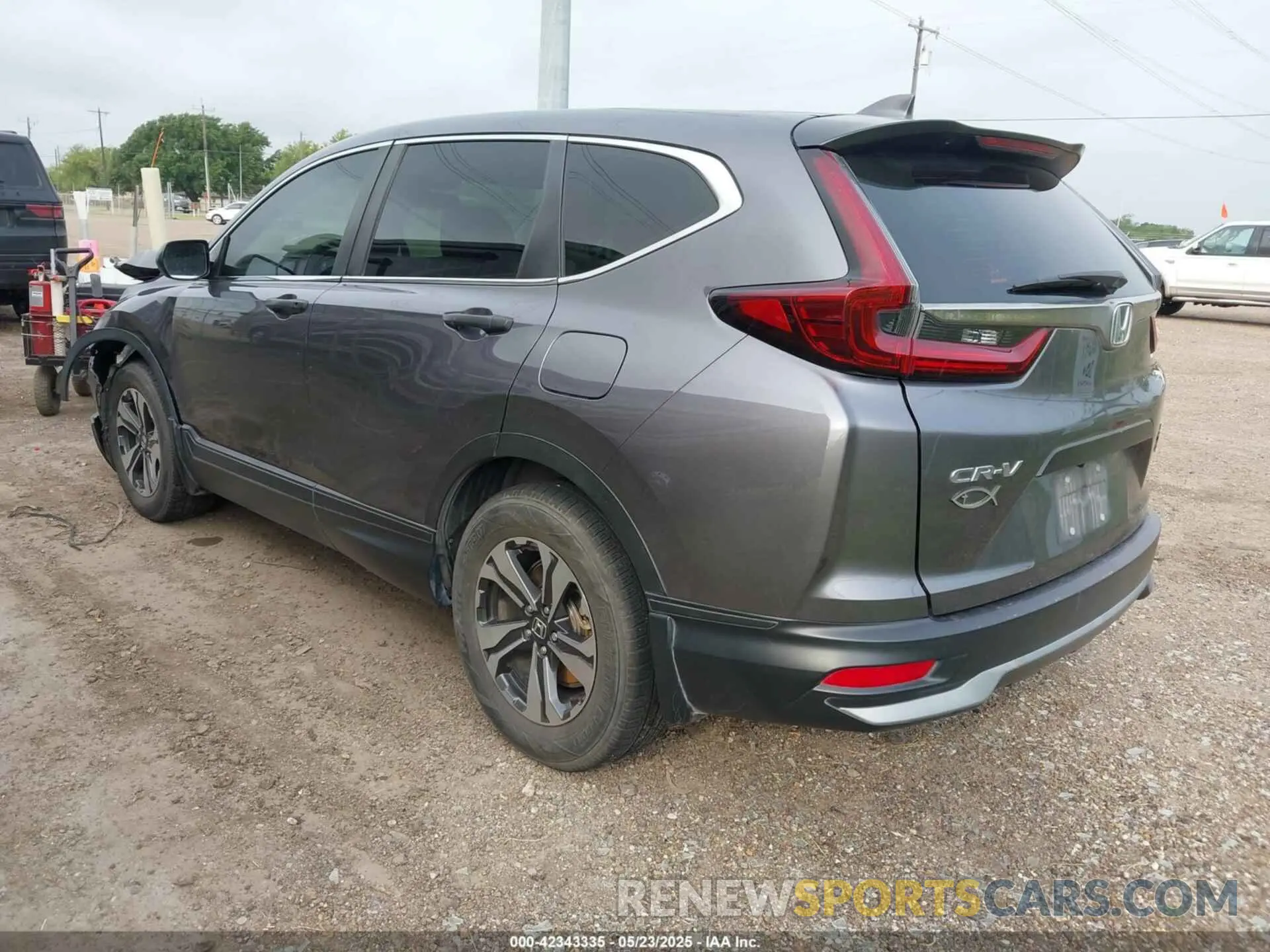 3 fotografías del automóvil dañado 2HKRW1H20LH410080 HONDA CR-V 2020
