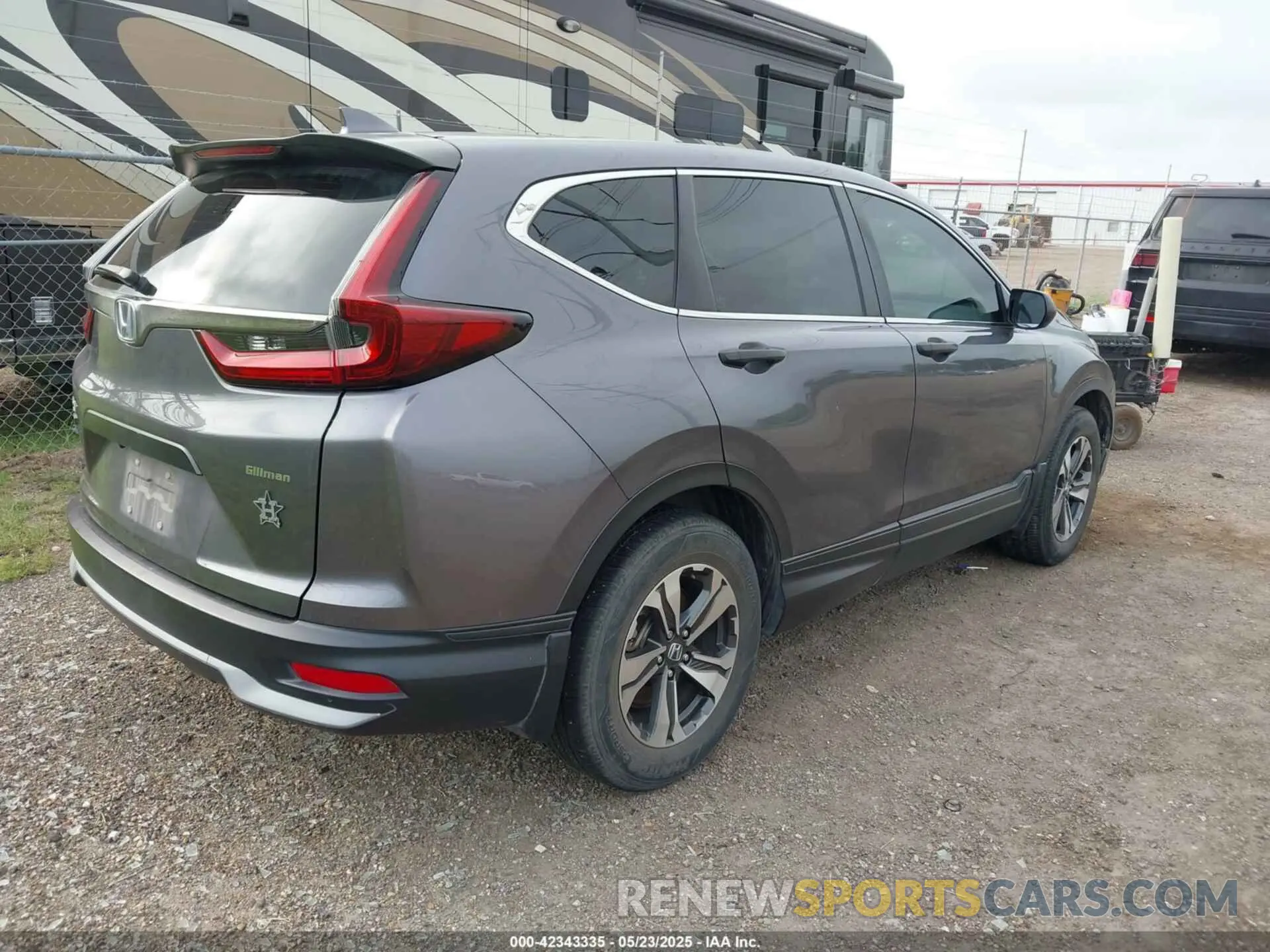 4 fotografías del automóvil dañado 2HKRW1H20LH410080 HONDA CR-V 2020