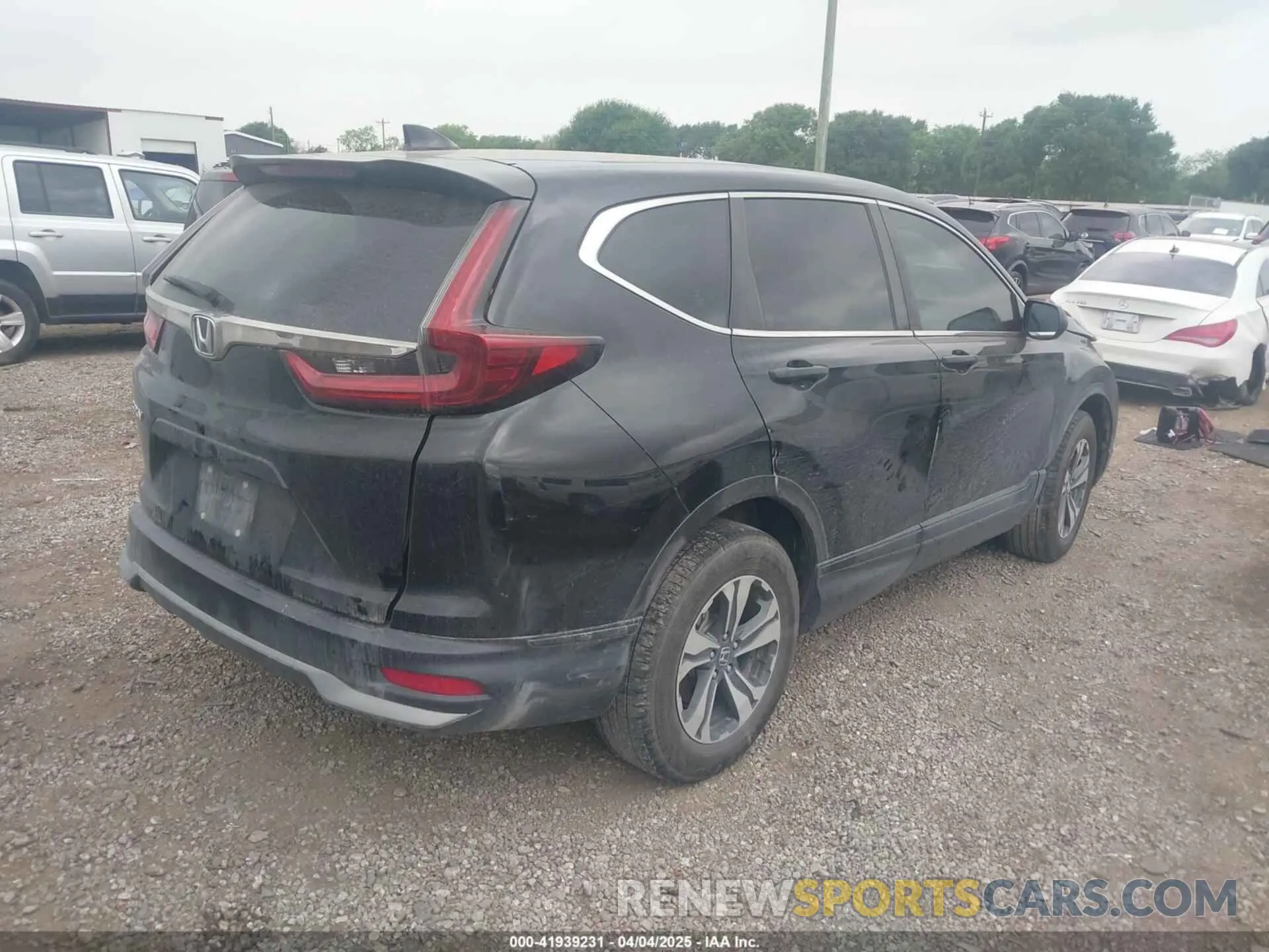 4 fotografías del automóvil dañado 2HKRW1H21LH417717 HONDA CR-V 2020
