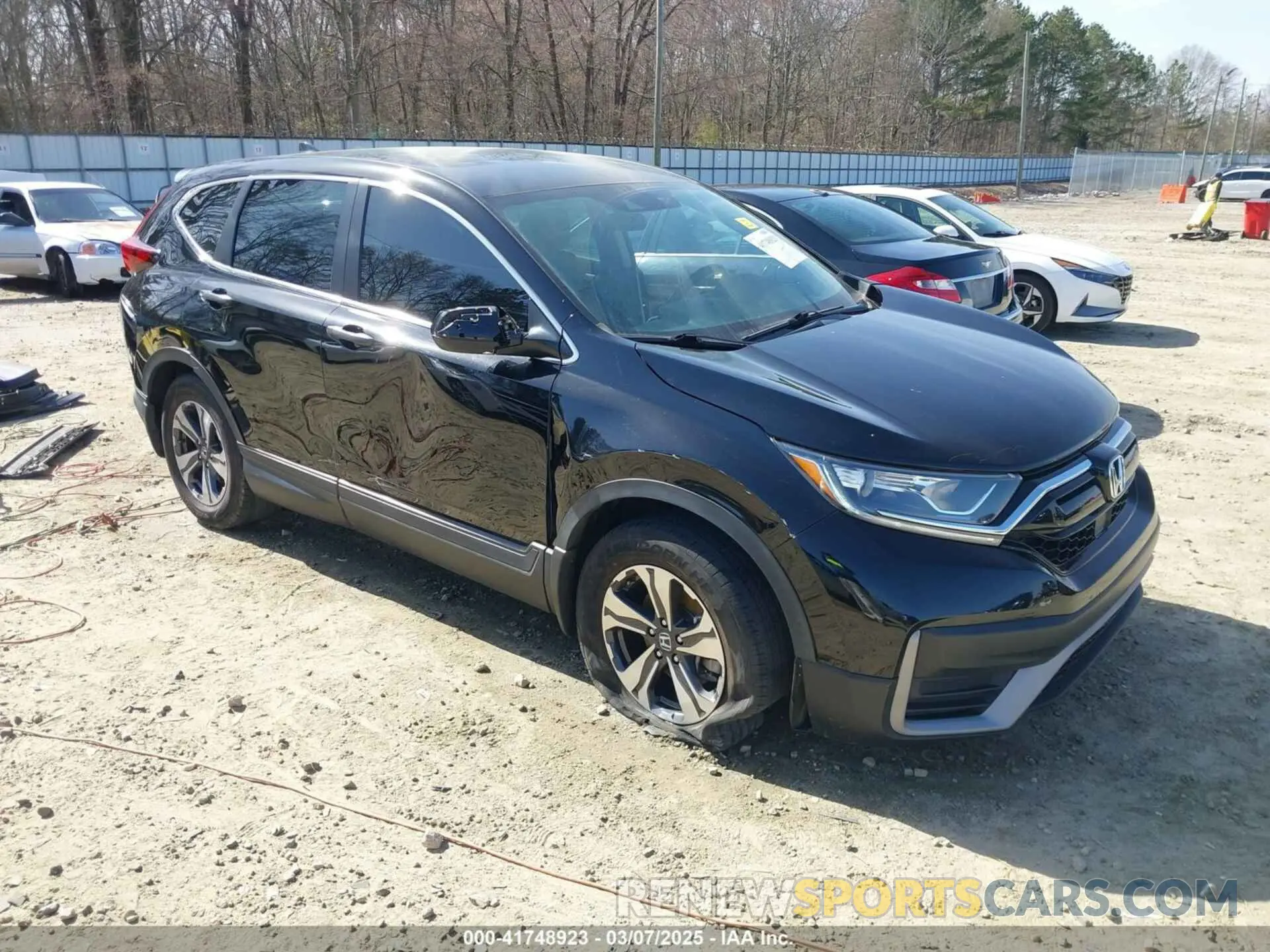 1 fotografías del automóvil dañado 2HKRW1H29LH414838 HONDA CR-V 2020