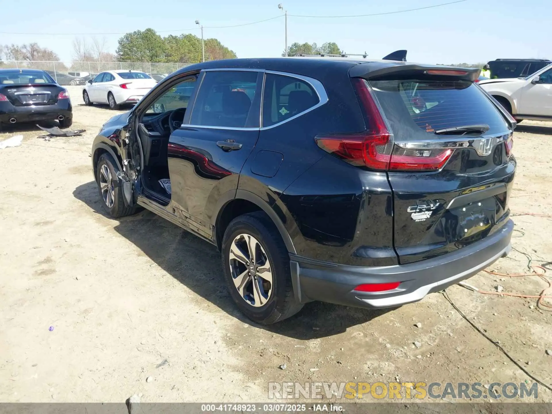 3 fotografías del automóvil dañado 2HKRW1H29LH414838 HONDA CR-V 2020