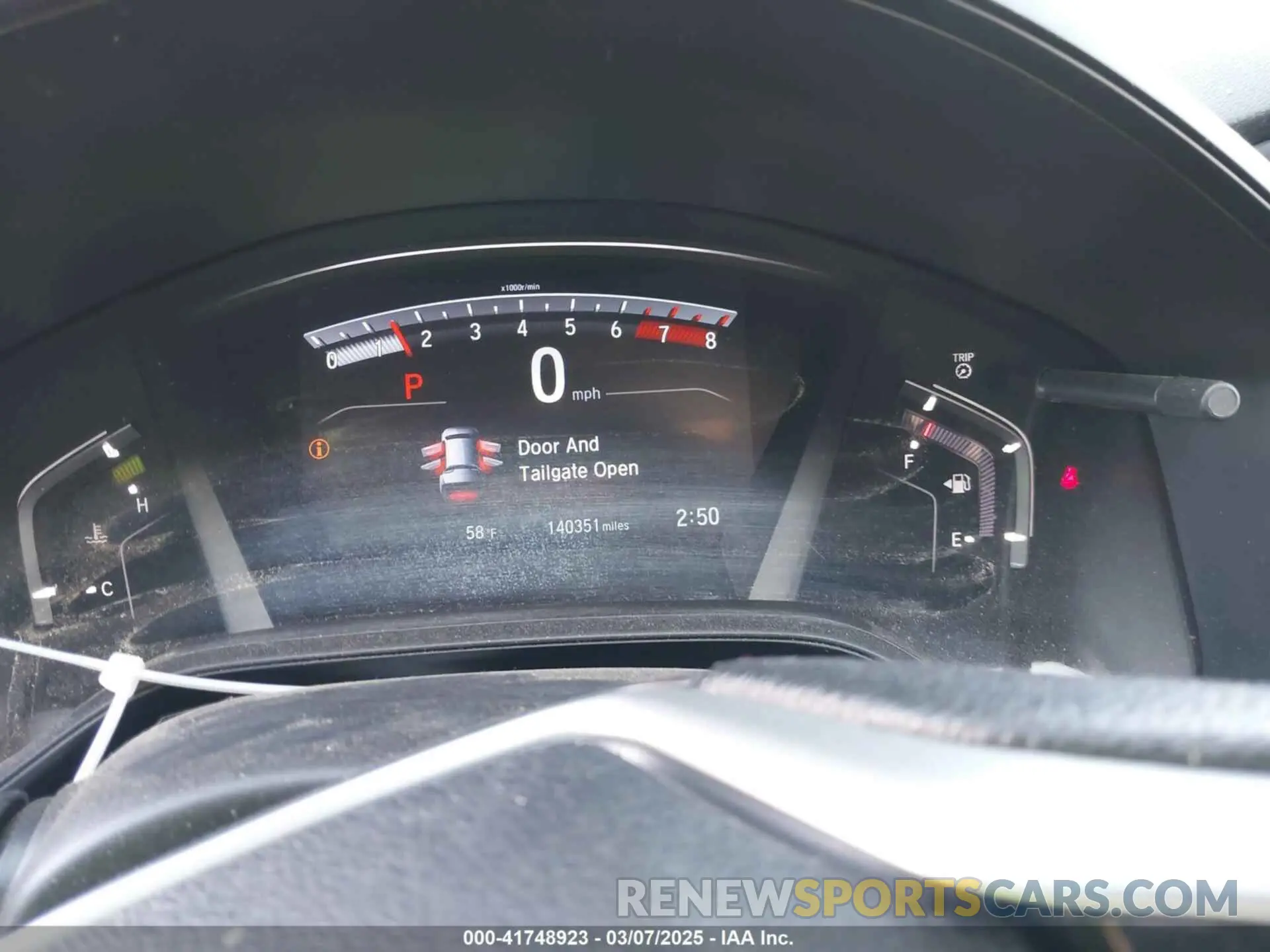 7 fotografías del automóvil dañado 2HKRW1H29LH414838 HONDA CR-V 2020