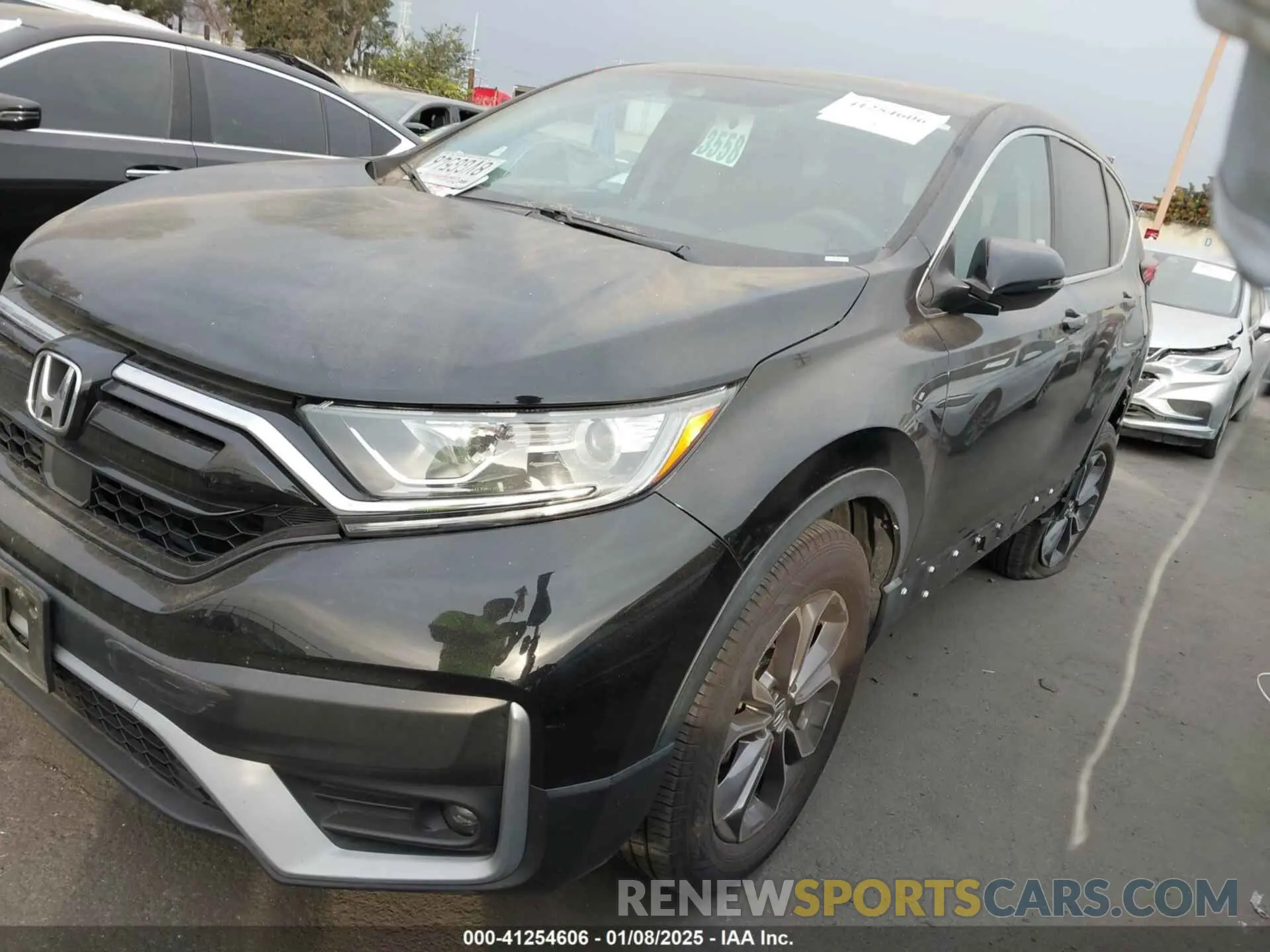 2 fotografías del automóvil dañado 2HKRW1H50LH420585 HONDA CR-V 2020