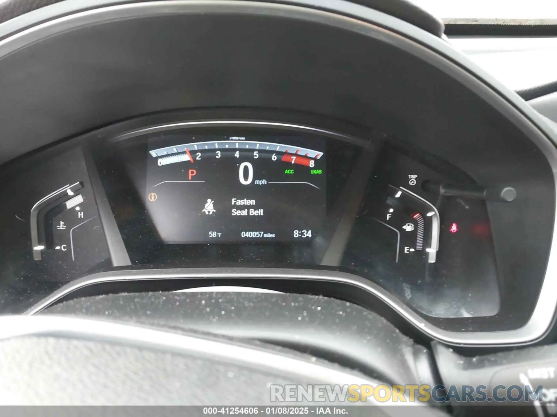 7 fotografías del automóvil dañado 2HKRW1H50LH420585 HONDA CR-V 2020