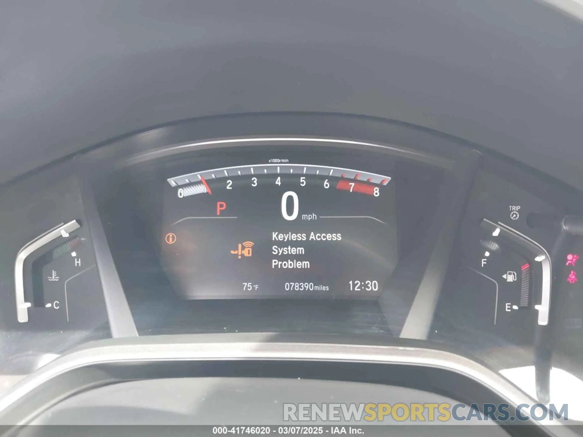 7 fotografías del automóvil dañado 2HKRW1H54LH418645 HONDA CR-V 2020