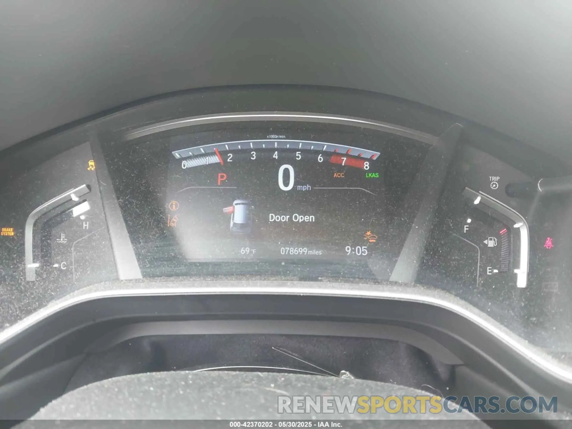 7 fotografías del automóvil dañado 2HKRW1H57LH409227 HONDA CR-V 2020