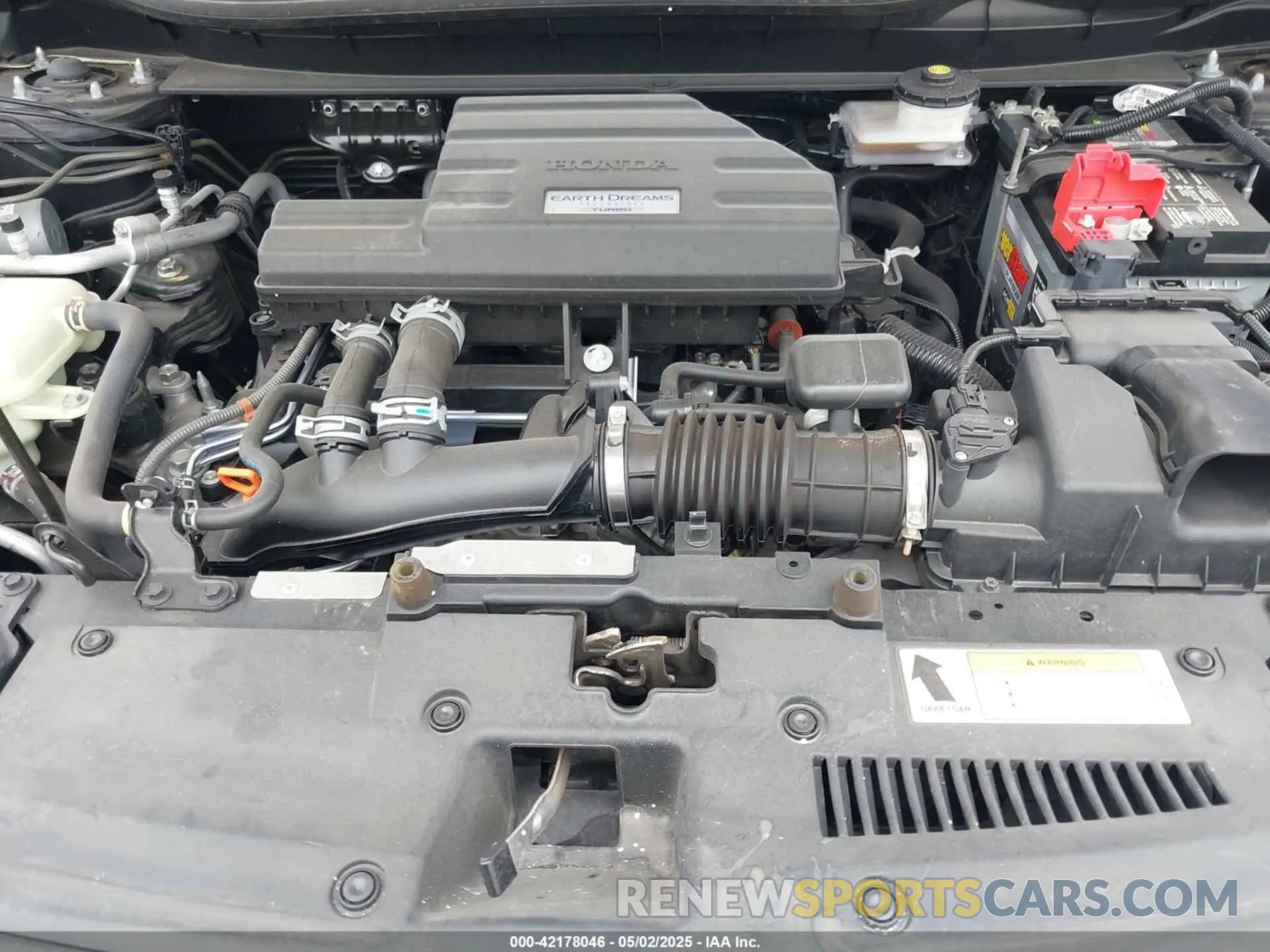 10 fotografías del automóvil dañado 2HKRW1H58LH421256 HONDA CR-V 2020