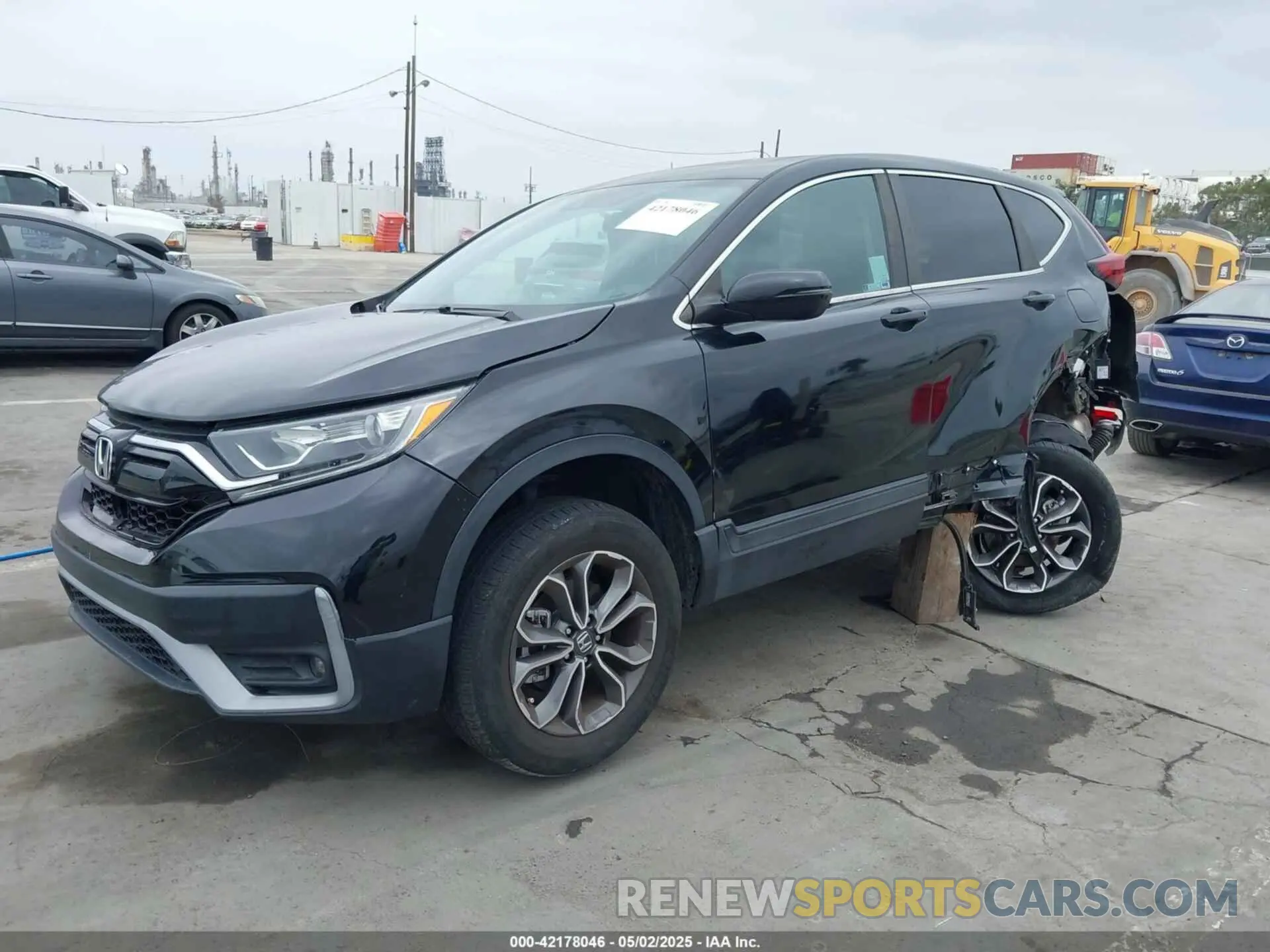 2 fotografías del automóvil dañado 2HKRW1H58LH421256 HONDA CR-V 2020