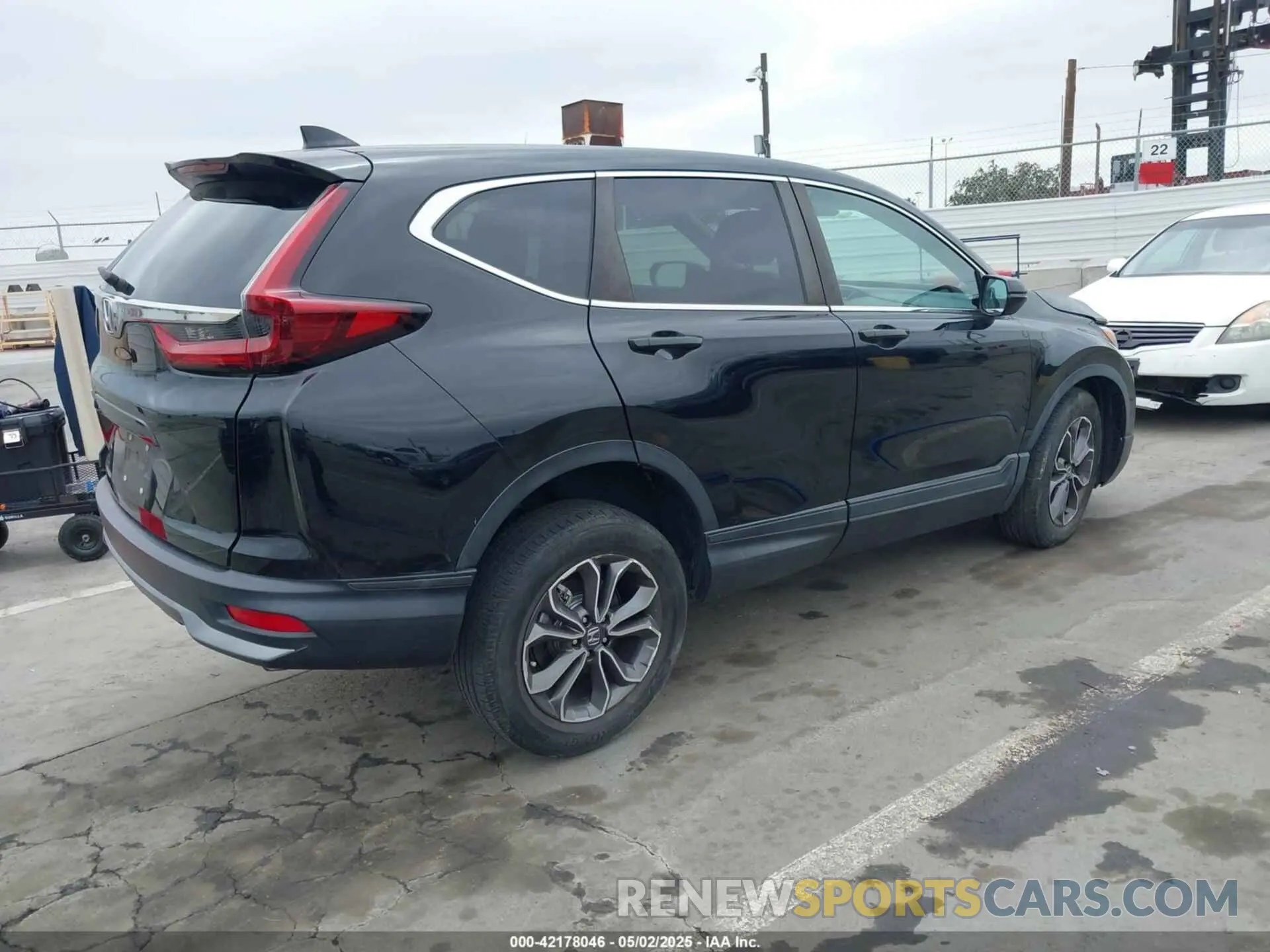 4 fotografías del automóvil dañado 2HKRW1H58LH421256 HONDA CR-V 2020