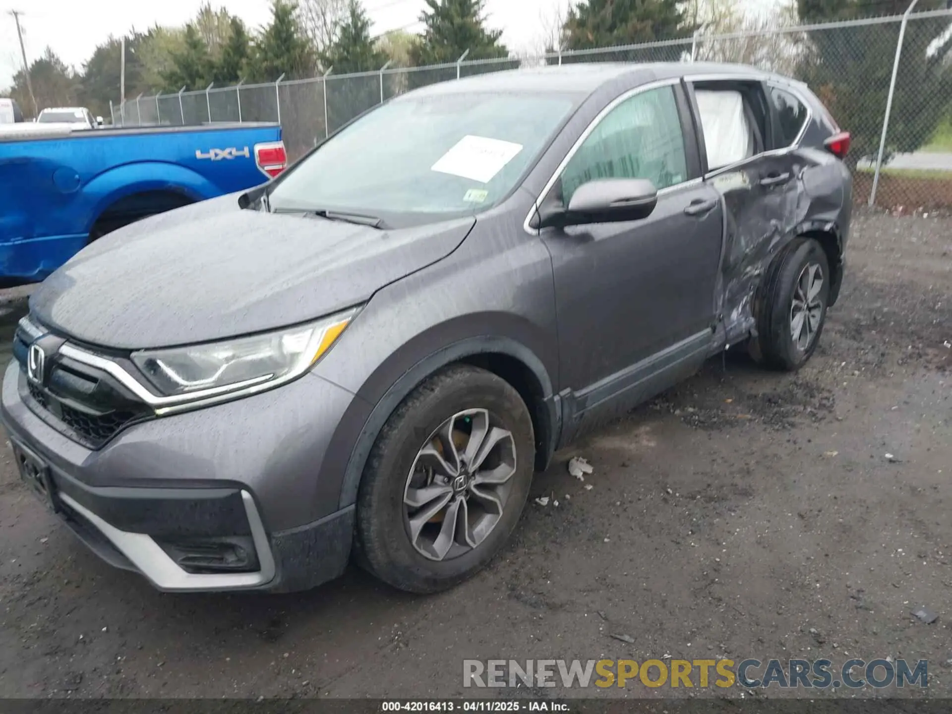 2 fotografías del automóvil dañado 2HKRW1H59LH405759 HONDA CR-V 2020