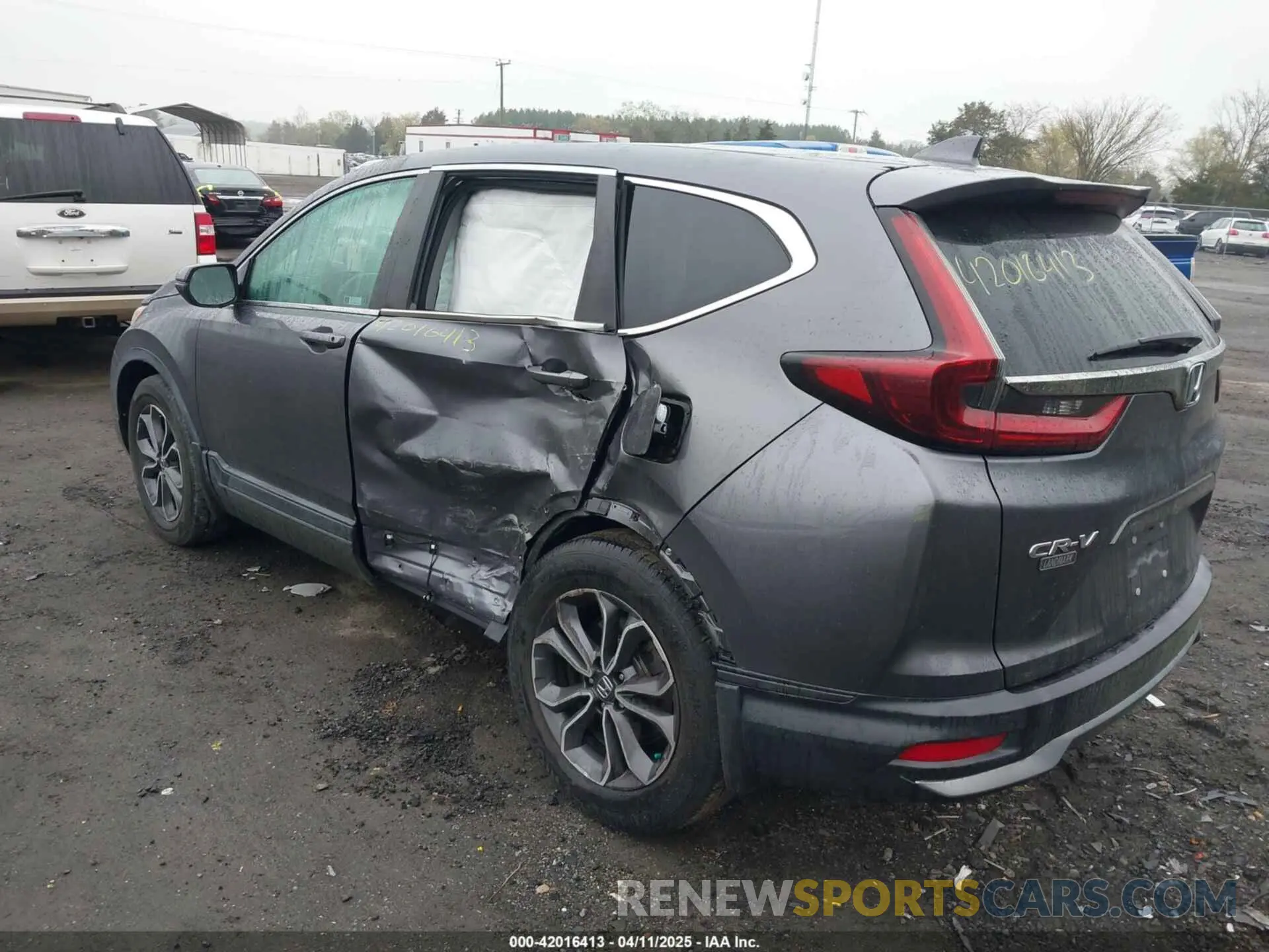 3 fotografías del automóvil dañado 2HKRW1H59LH405759 HONDA CR-V 2020