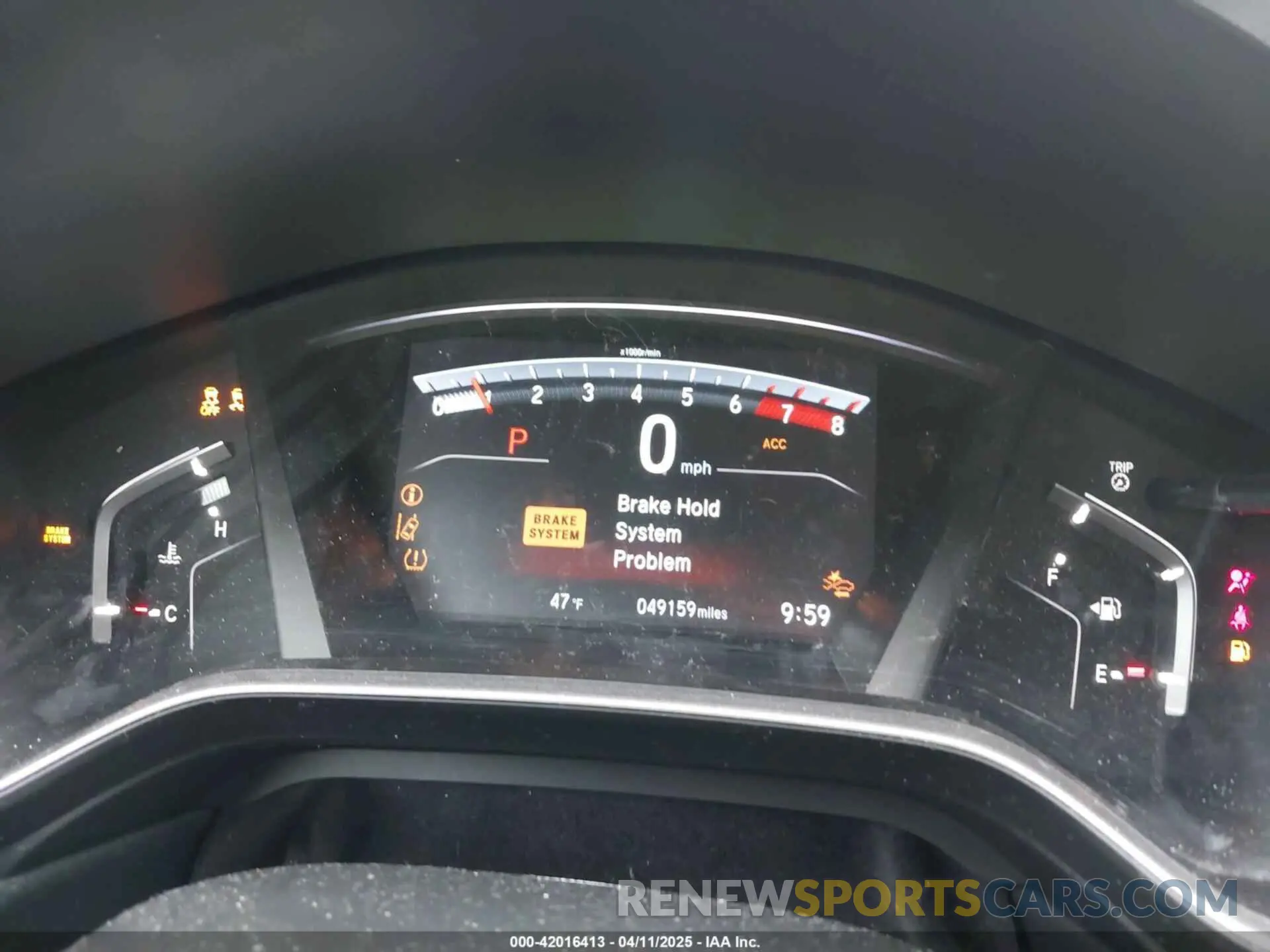 7 fotografías del automóvil dañado 2HKRW1H59LH405759 HONDA CR-V 2020
