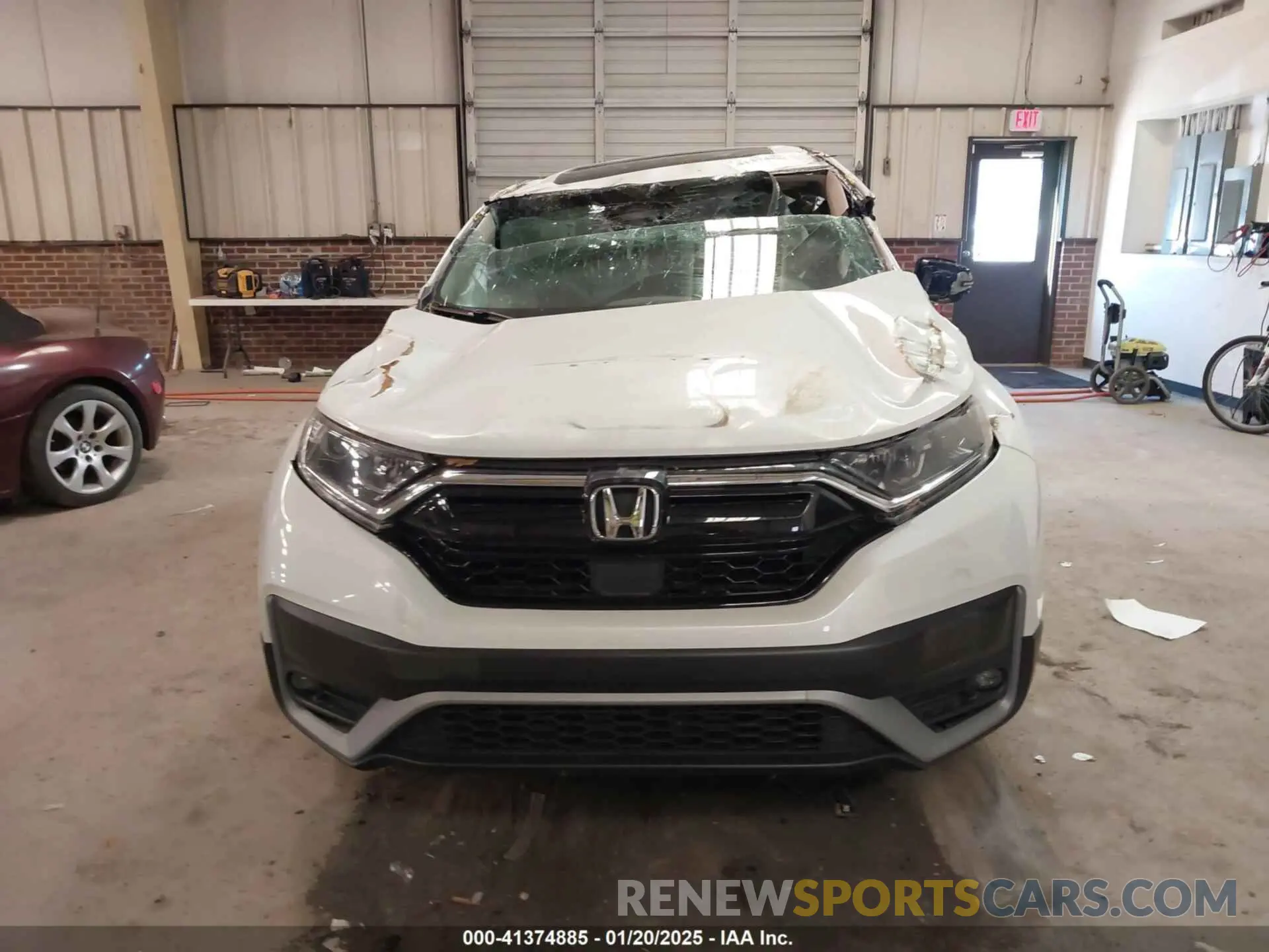 11 fotografías del automóvil dañado 2HKRW1H59LH414140 HONDA CR-V 2020