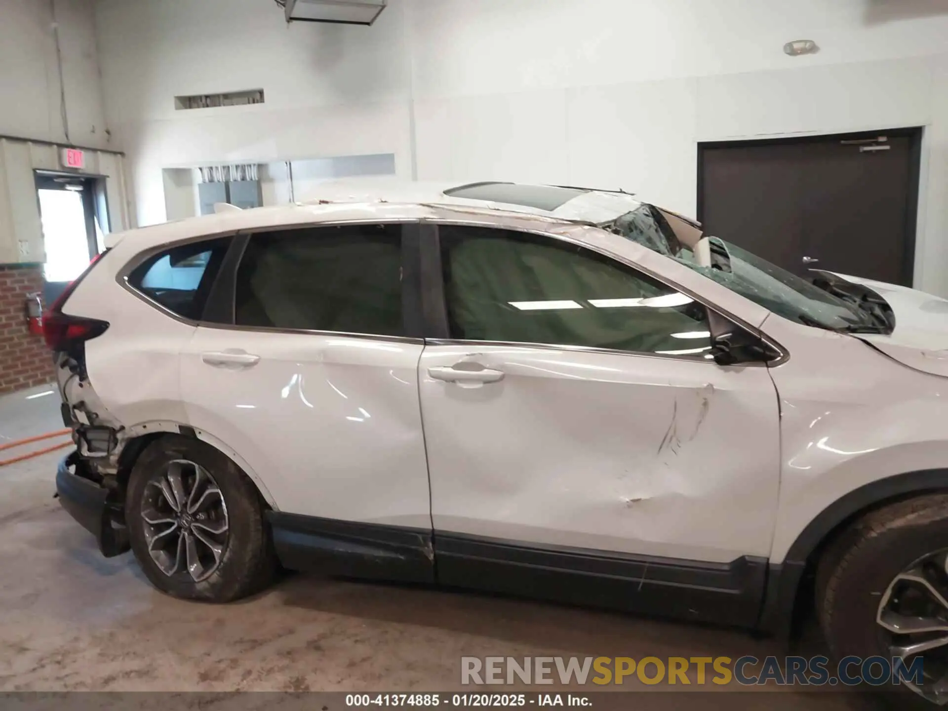 12 fotografías del automóvil dañado 2HKRW1H59LH414140 HONDA CR-V 2020
