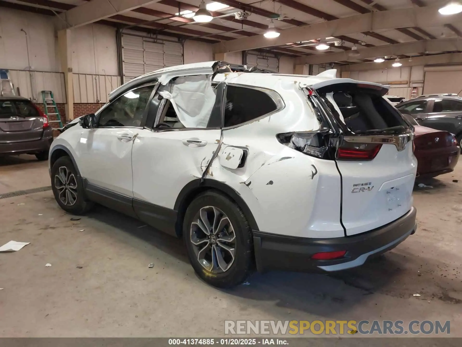 6 fotografías del automóvil dañado 2HKRW1H59LH414140 HONDA CR-V 2020