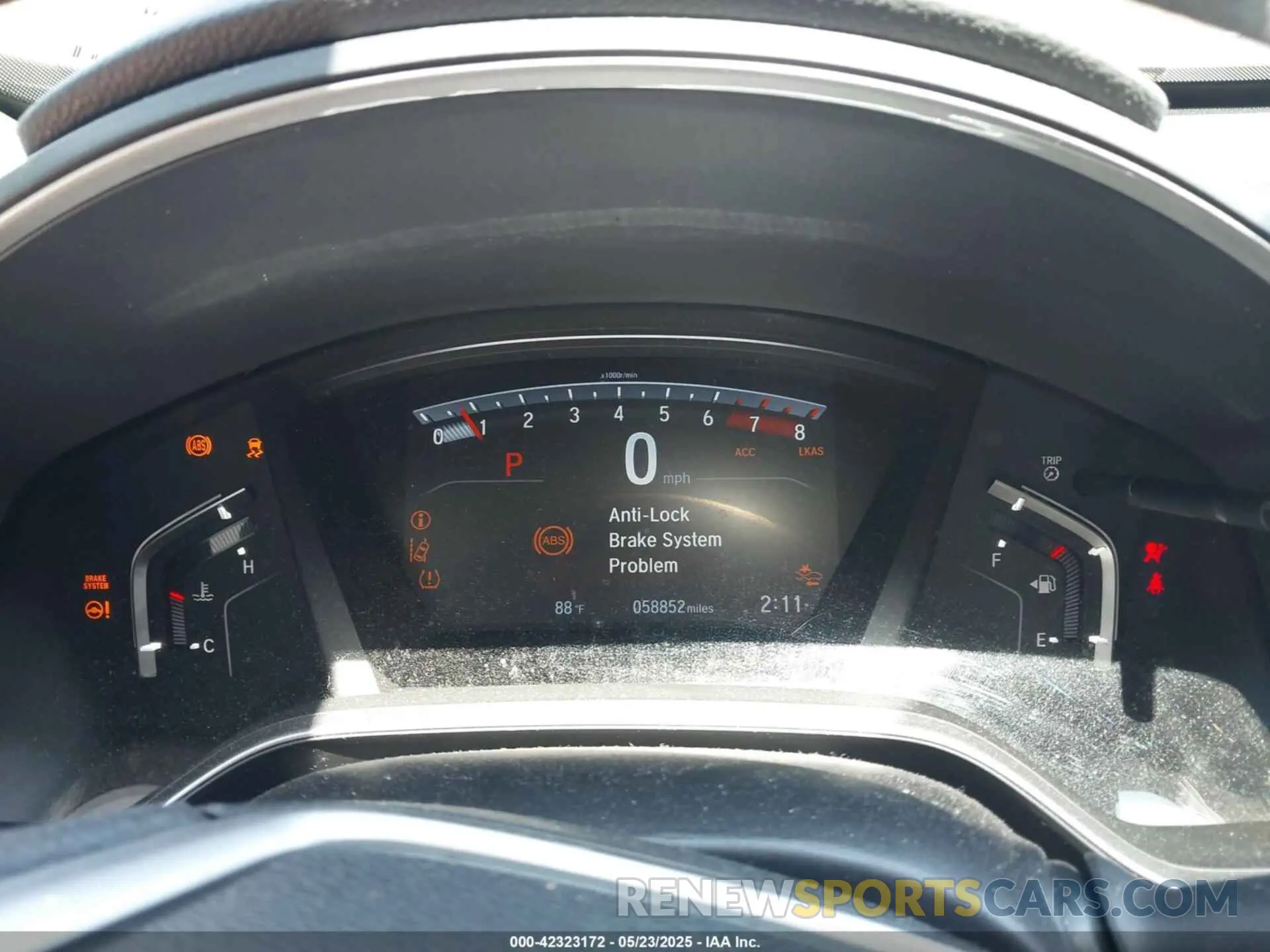 7 fotografías del automóvil dañado 2HKRW1H59LH429253 HONDA CR-V 2020