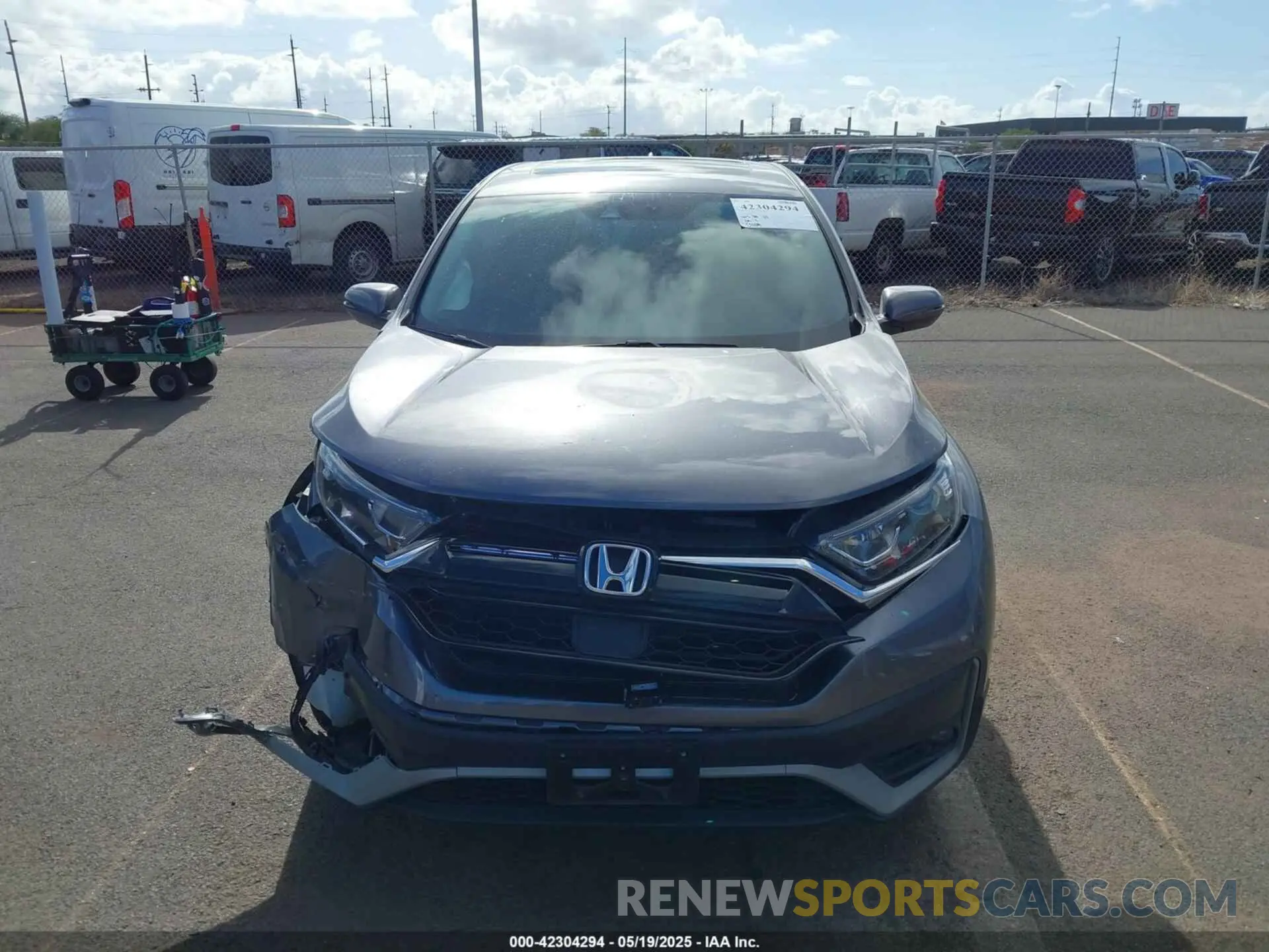 11 fotografías del automóvil dañado 2HKRW1H82LH418332 HONDA CR-V 2020