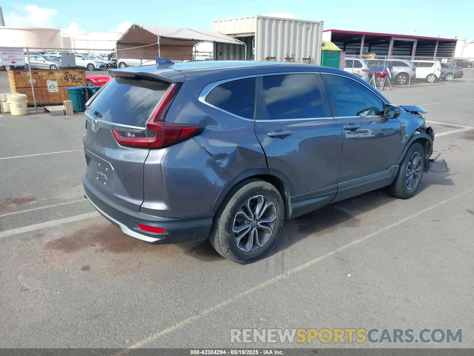 4 fotografías del automóvil dañado 2HKRW1H82LH418332 HONDA CR-V 2020