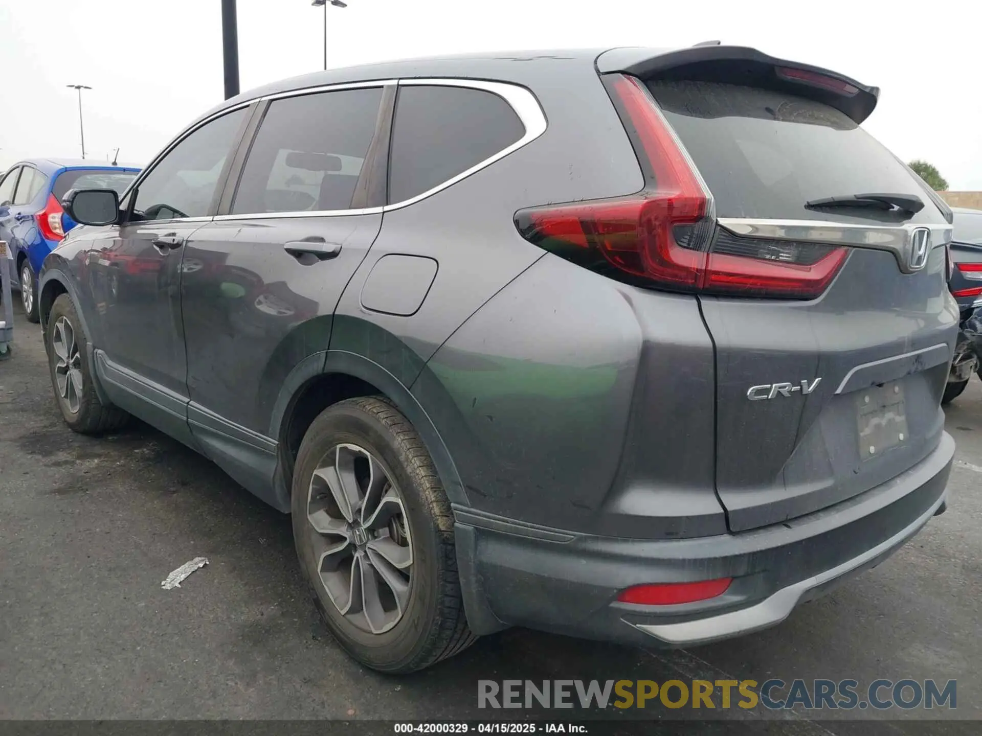 3 fotografías del automóvil dañado 2HKRW1H86LH420097 HONDA CR-V 2020