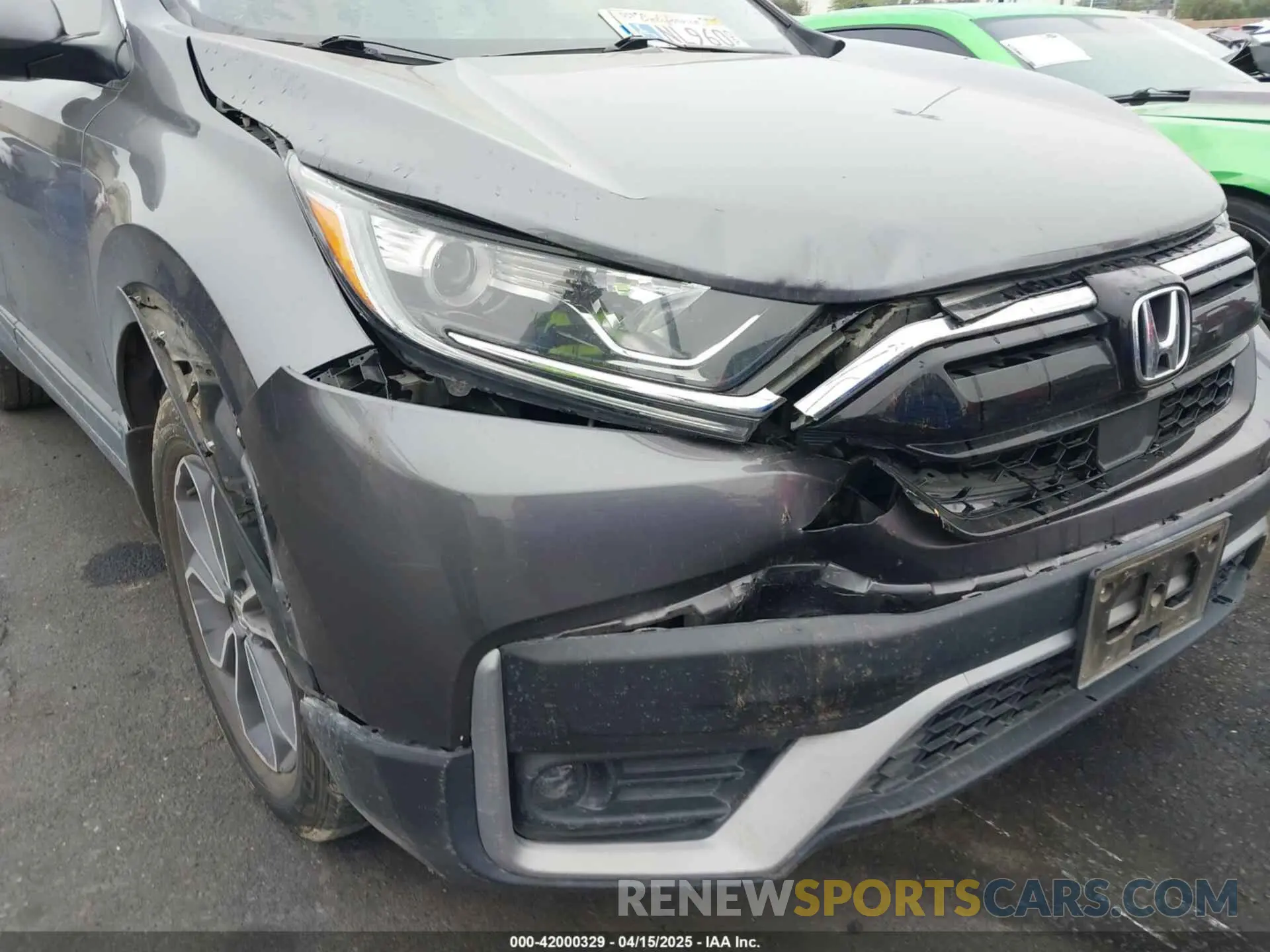 6 fotografías del automóvil dañado 2HKRW1H86LH420097 HONDA CR-V 2020