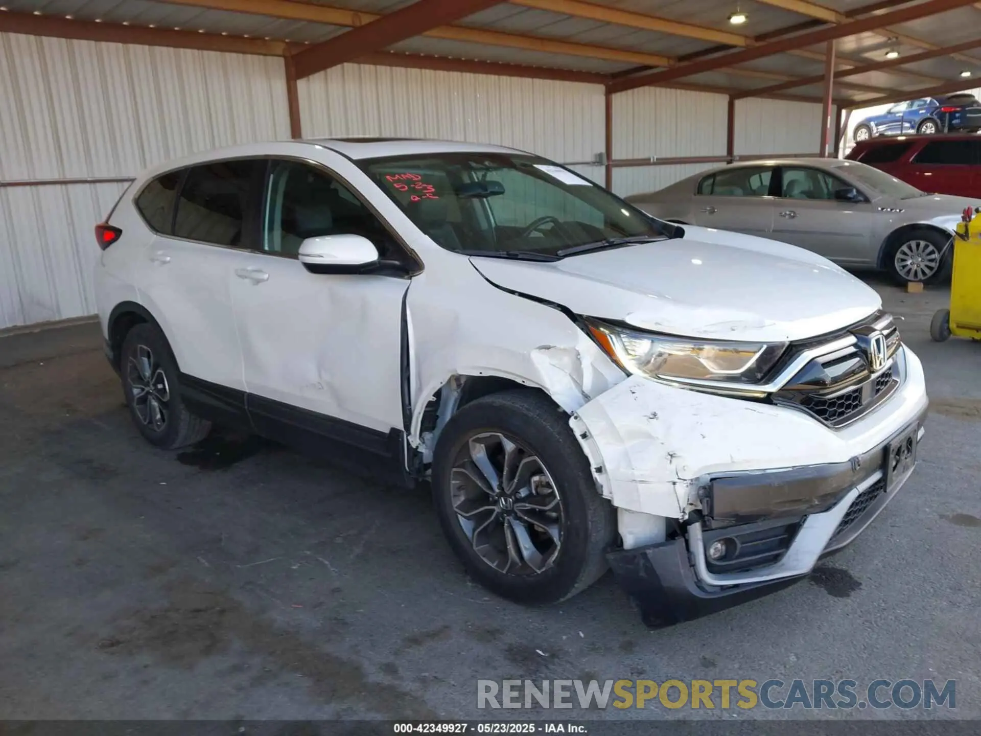 1 fotografías del automóvil dañado 2HKRW1H87LH420741 HONDA CR-V 2020