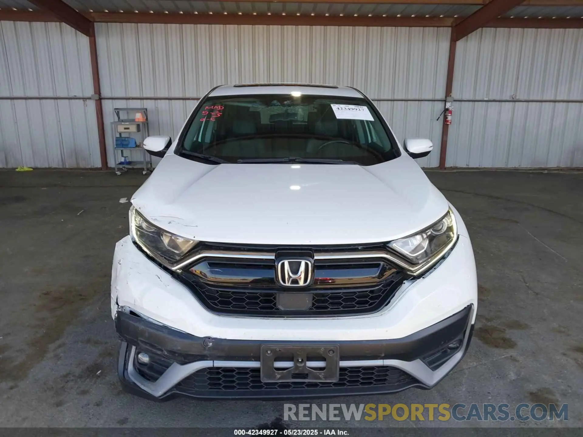 13 fotografías del automóvil dañado 2HKRW1H87LH420741 HONDA CR-V 2020