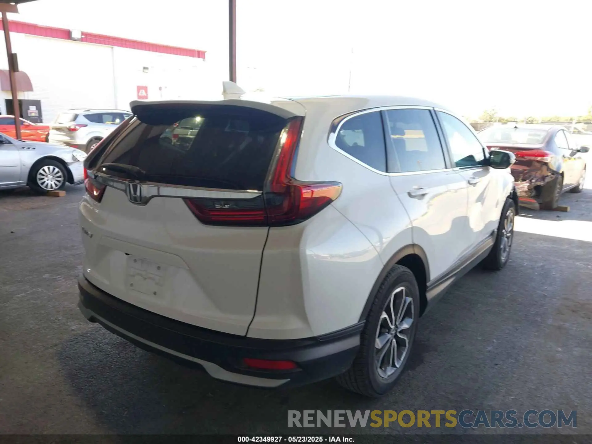 4 fotografías del automóvil dañado 2HKRW1H87LH420741 HONDA CR-V 2020