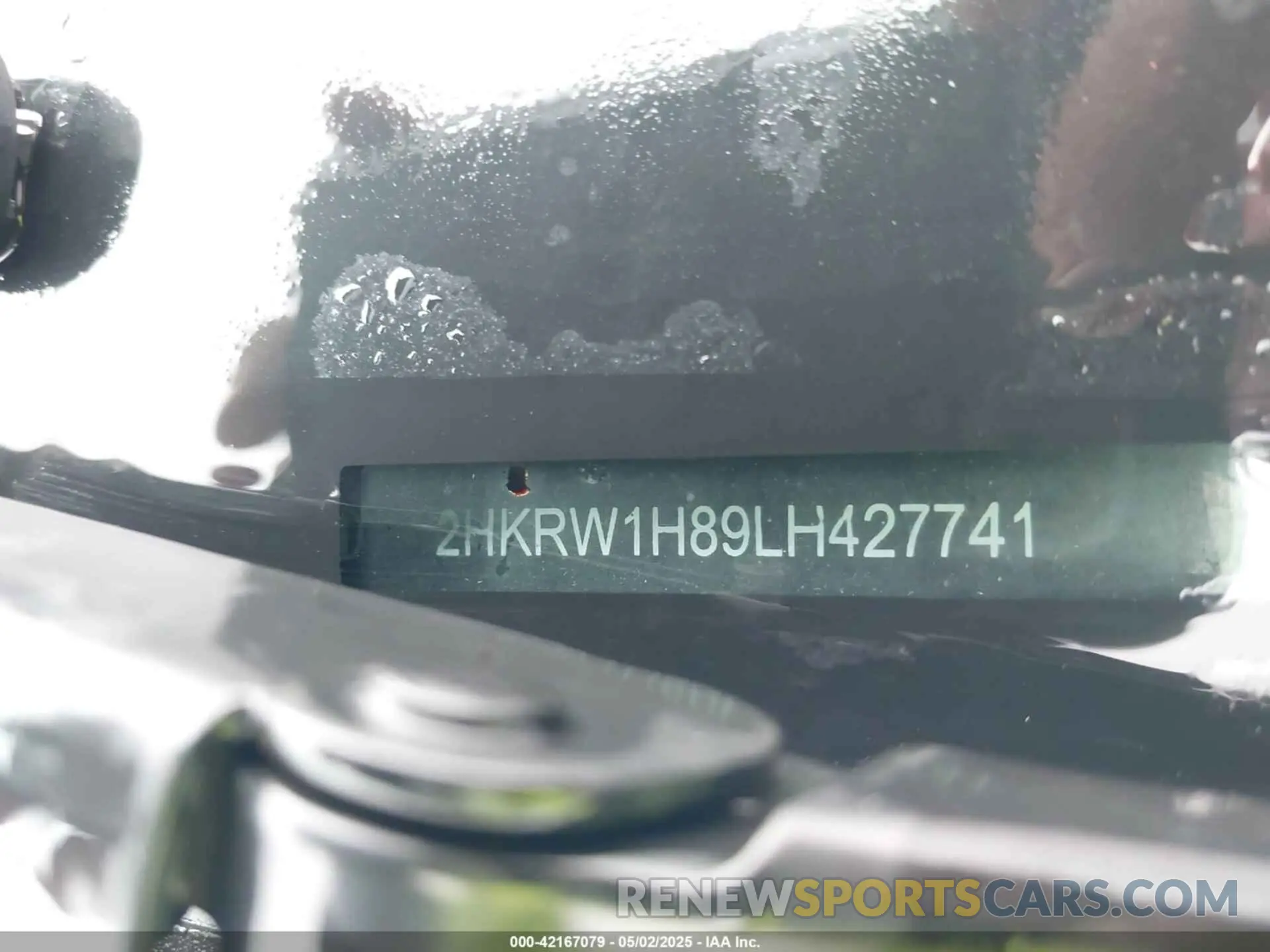 19 fotografías del automóvil dañado 2HKRW1H89LH427741 HONDA CR-V 2020