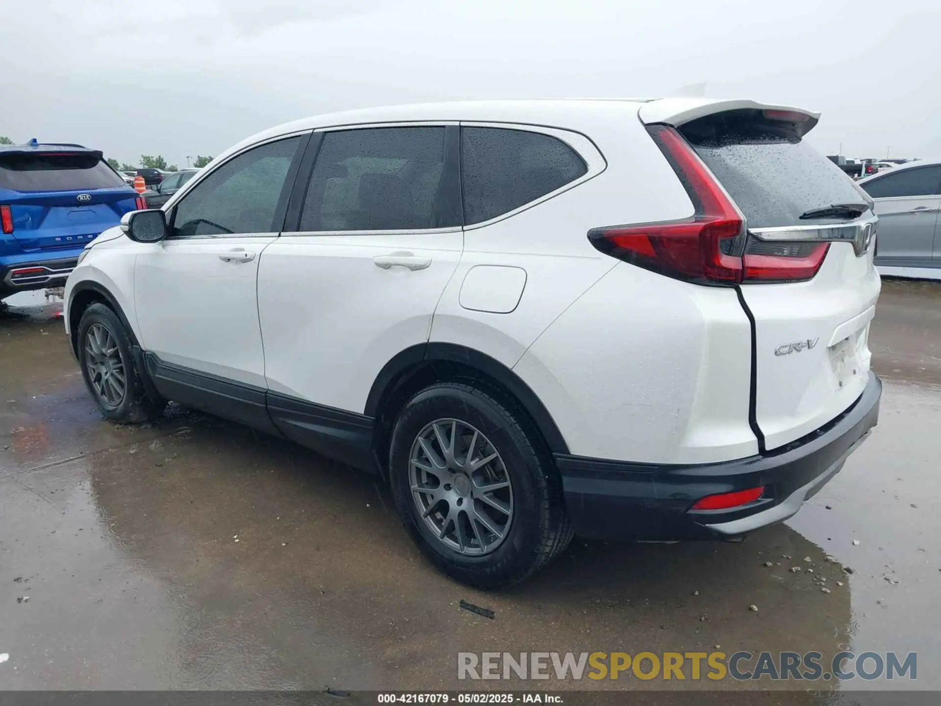 3 fotografías del automóvil dañado 2HKRW1H89LH427741 HONDA CR-V 2020