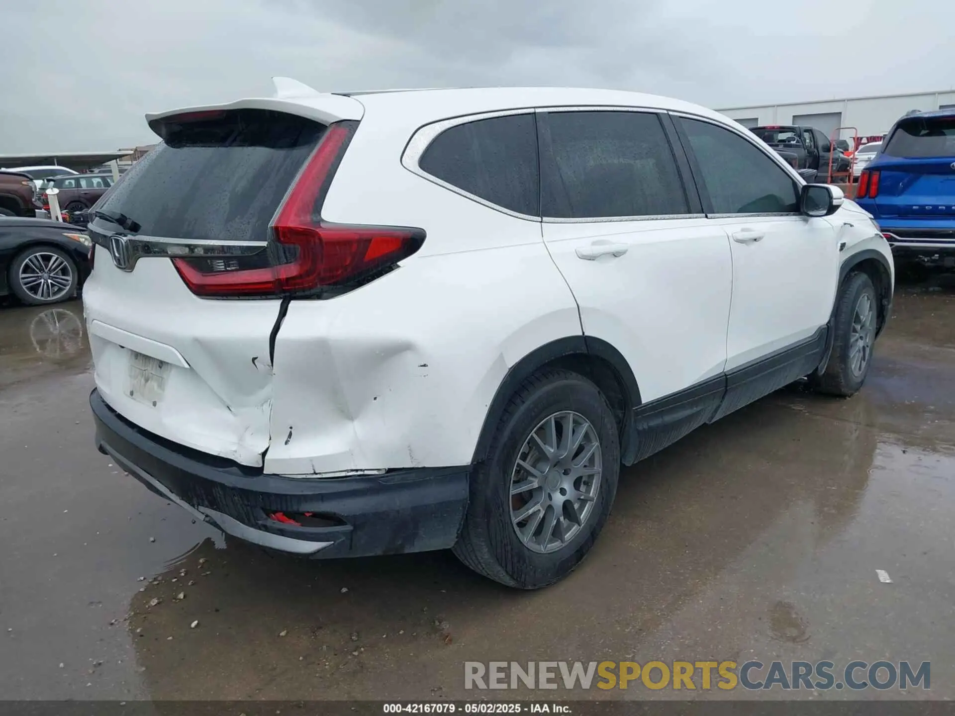4 fotografías del automóvil dañado 2HKRW1H89LH427741 HONDA CR-V 2020