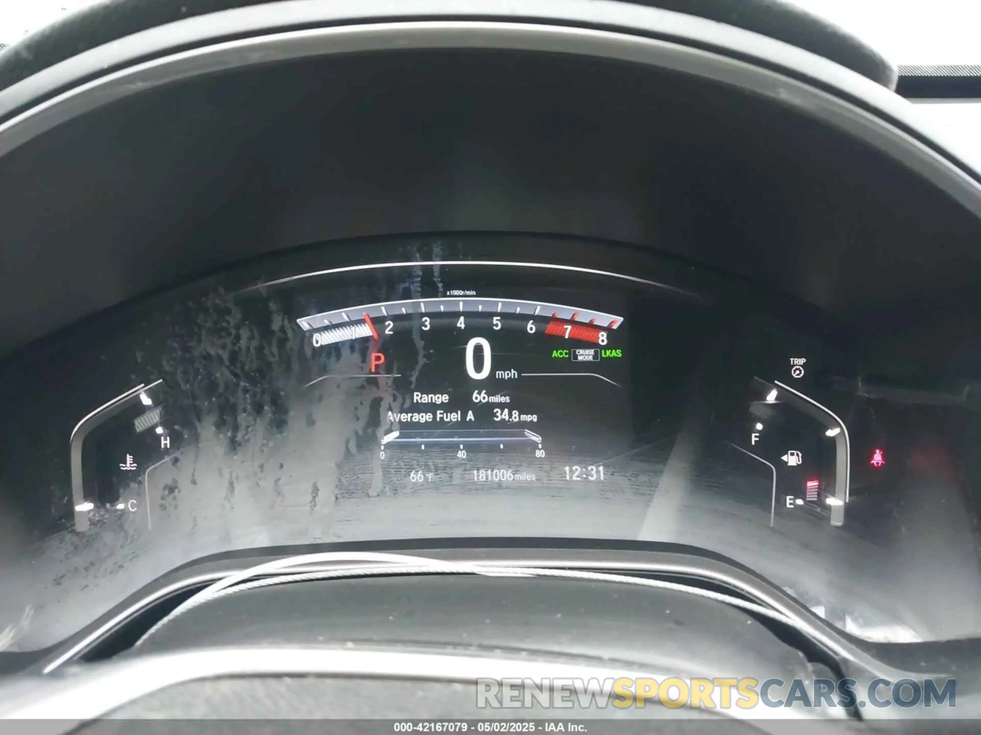 7 fotografías del automóvil dañado 2HKRW1H89LH427741 HONDA CR-V 2020