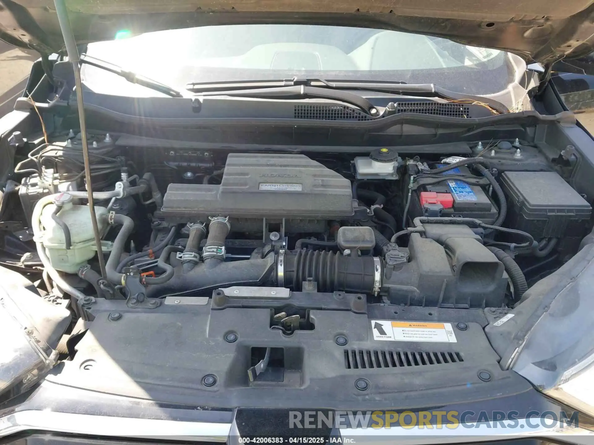 10 fotografías del automóvil dañado 2HKRW1H95LH406488 HONDA CR-V 2020