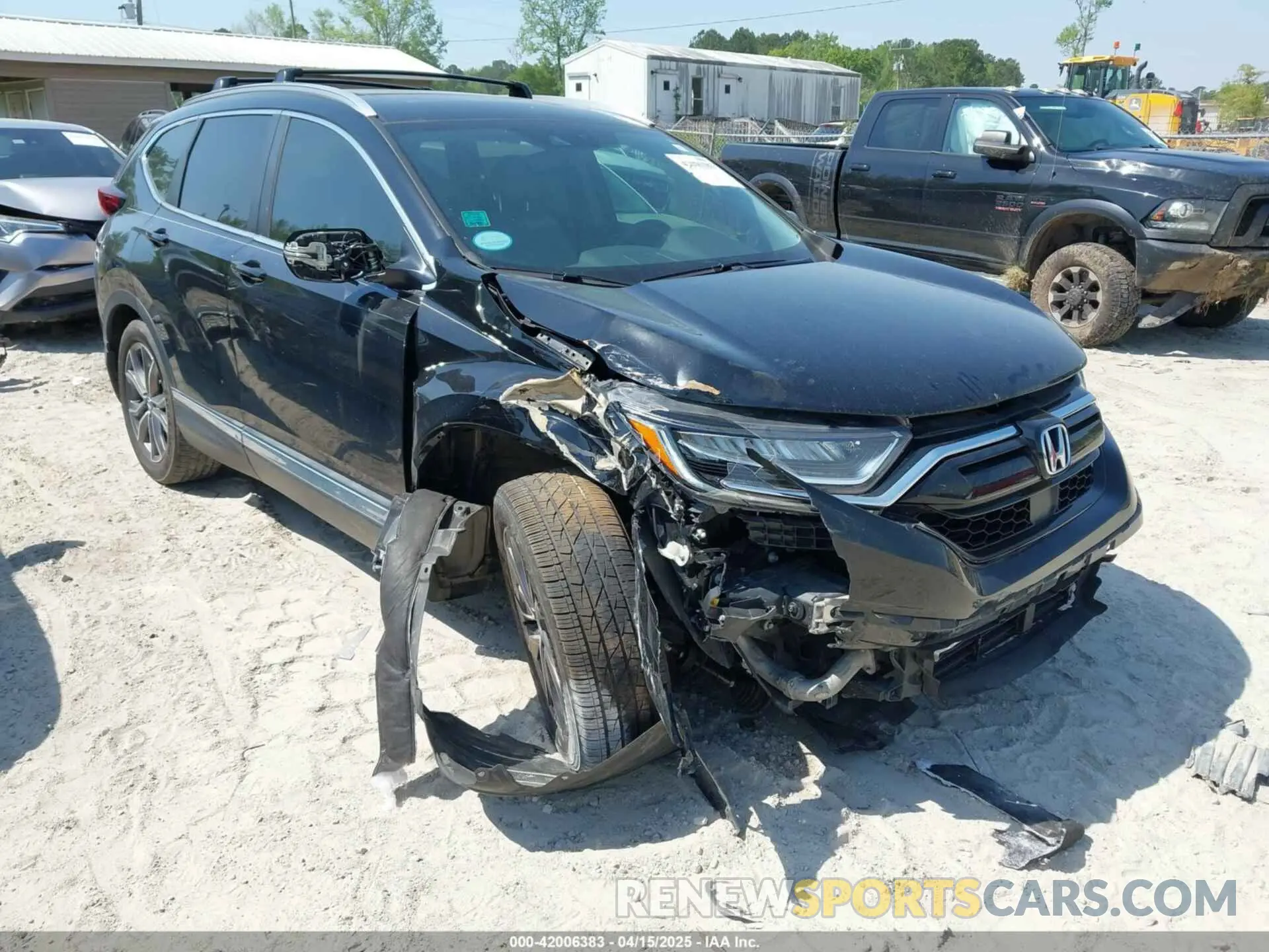 6 fotografías del automóvil dañado 2HKRW1H95LH406488 HONDA CR-V 2020