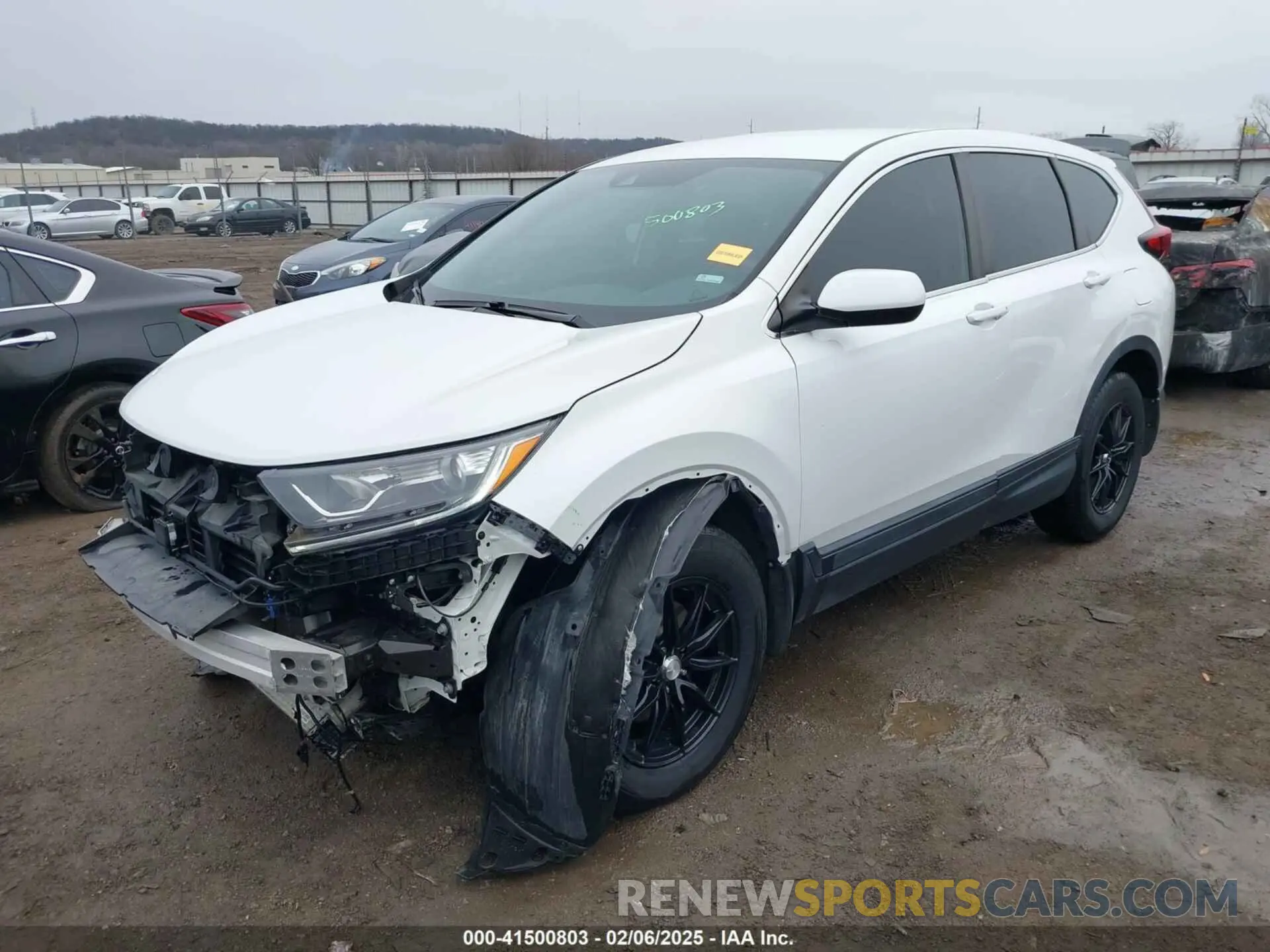 2 fotografías del automóvil dañado 2HKRW2H20LH211066 HONDA CR-V 2020