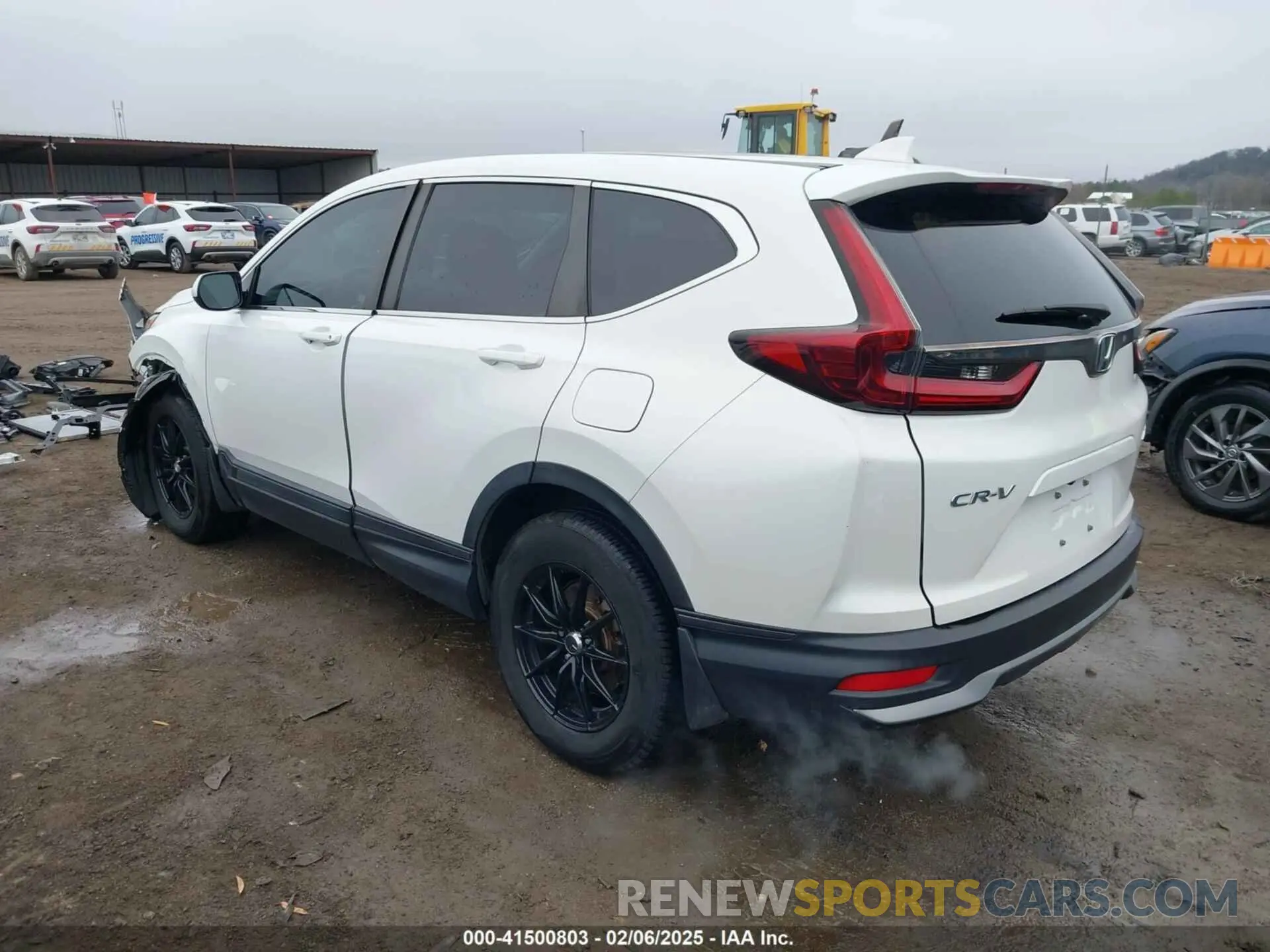 3 fotografías del automóvil dañado 2HKRW2H20LH211066 HONDA CR-V 2020