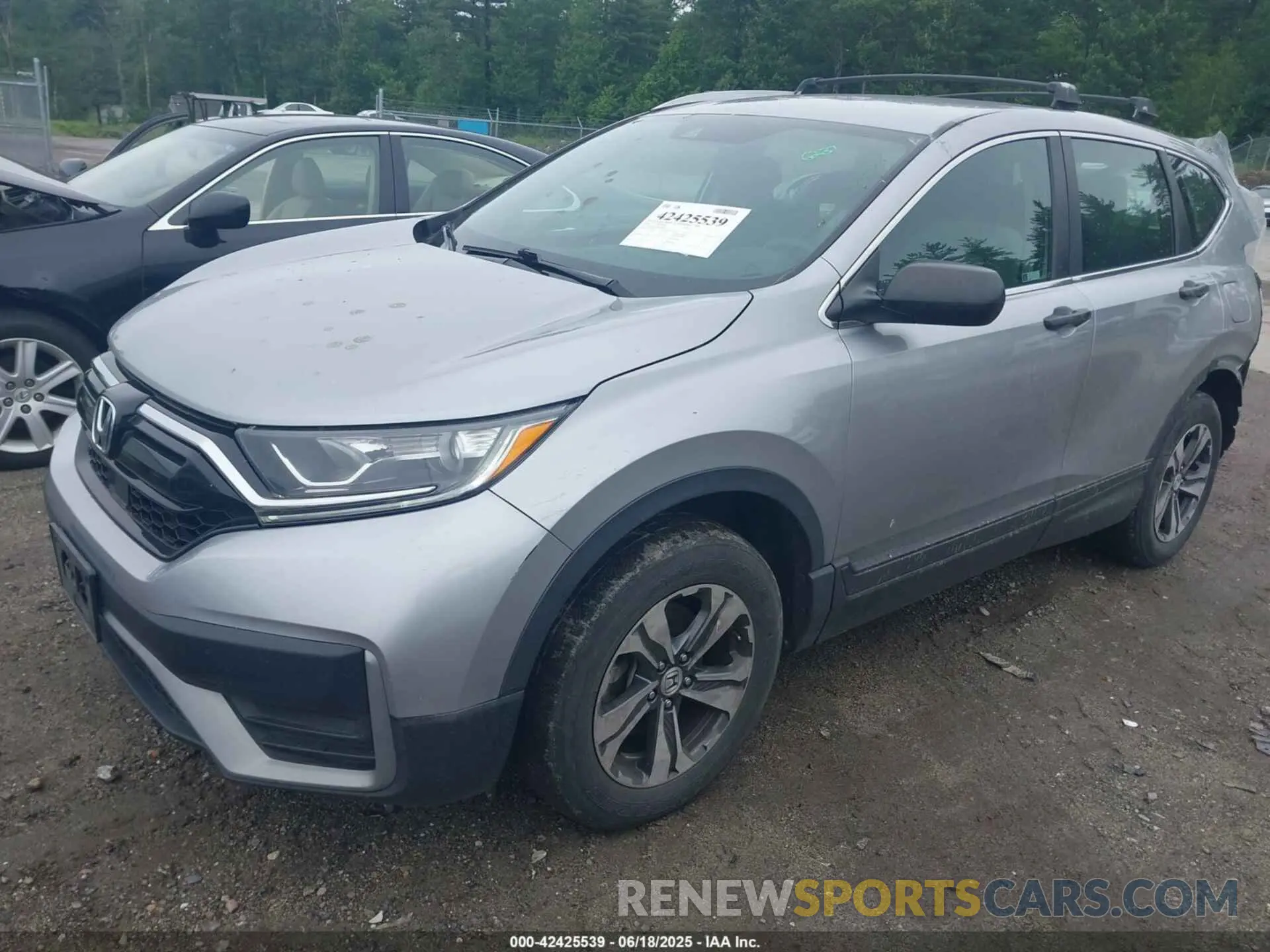 2 fotografías del automóvil dañado 2HKRW2H20LH650560 HONDA CR-V 2020
