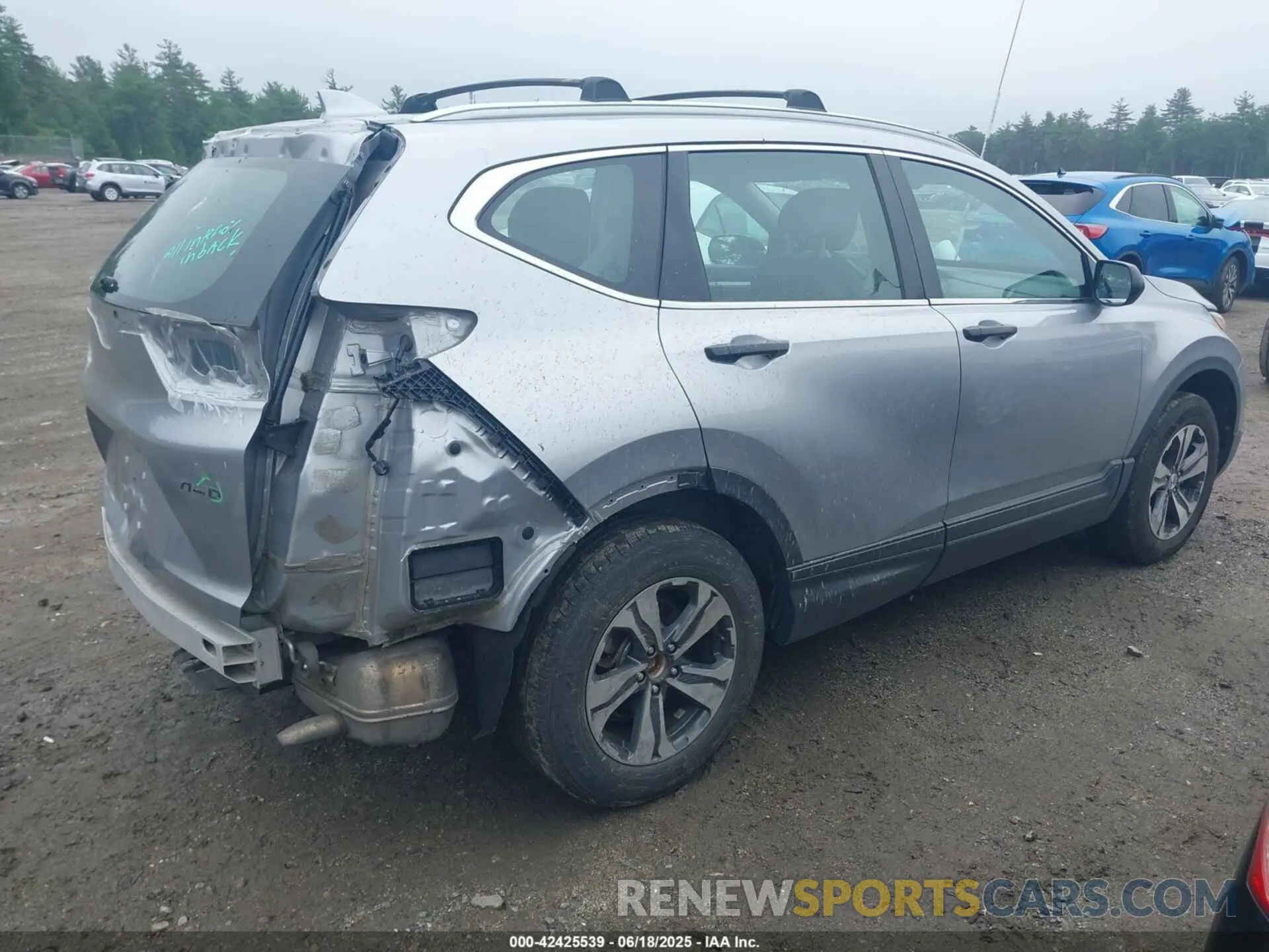 4 fotografías del automóvil dañado 2HKRW2H20LH650560 HONDA CR-V 2020